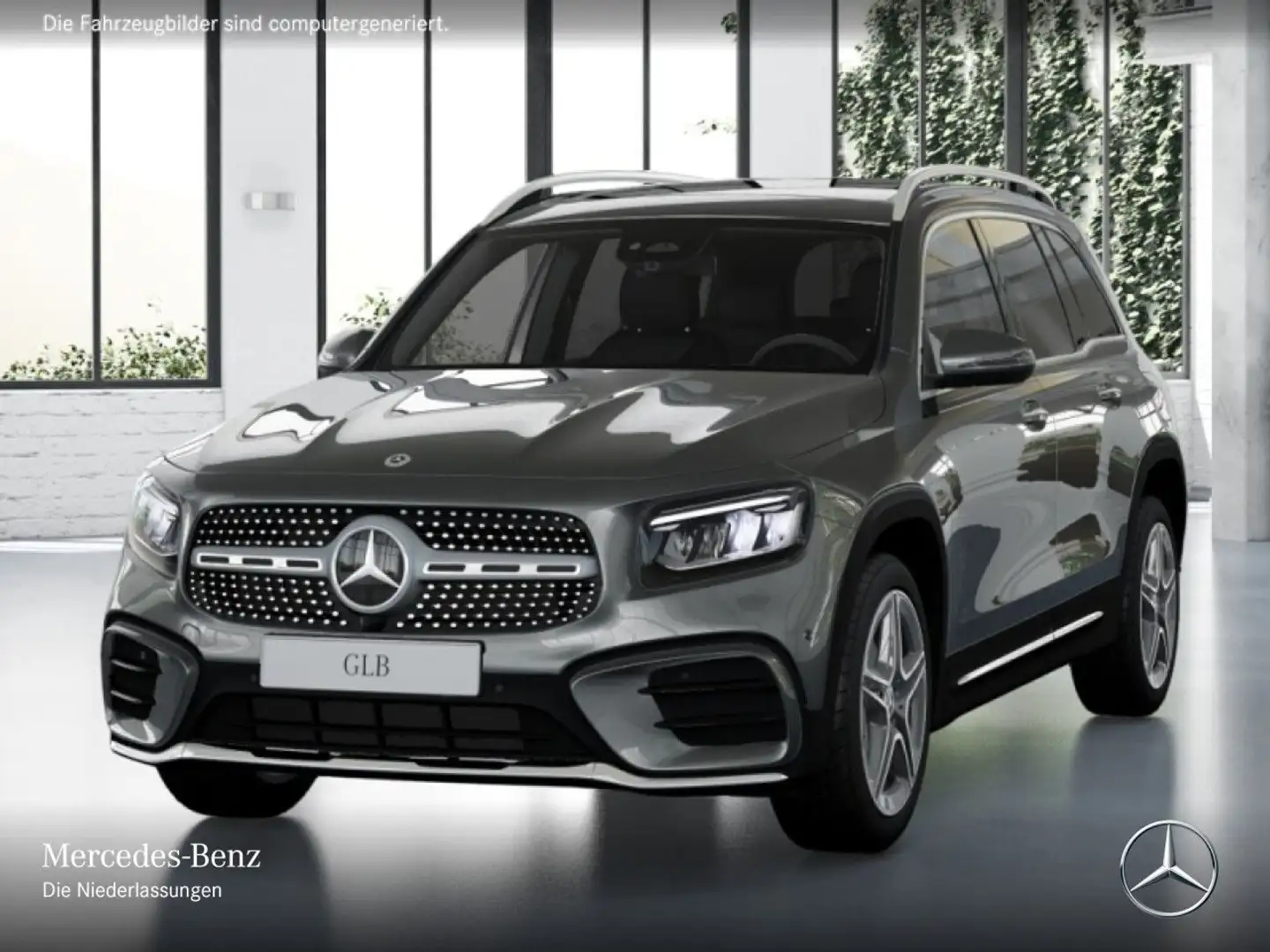 Mercedes-Benz GLB 200 AMG+PANO+AHK+LED+KAMERA+TOTW+KEYLESS+7G Grau - 2