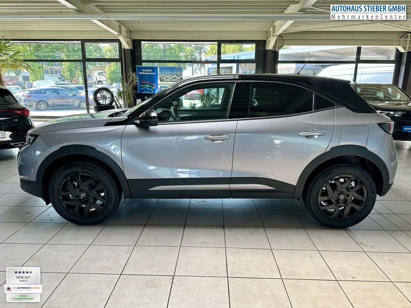 Opel Mokka GS SHZ+LHZ+EPH HI+RFK 1.2 Turbo Gris - 2