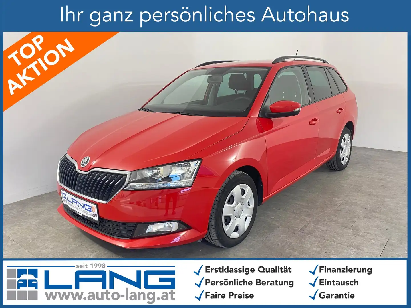 Skoda Fabia Combi 1.0 TSI Active AHK 70 kW (95 PS), Schalt.... Rot - 1