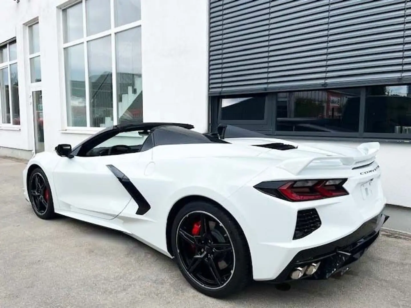 Corvette C8 Cabrio 3LT 6.2l V8 GEIGERCARS 3.99% Weiß - 2