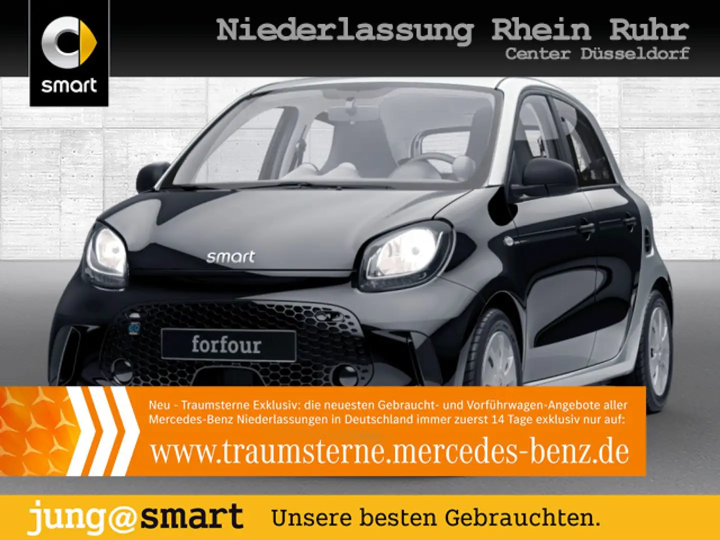 smart forFour EQ 60kWed cool&Audio Dig Radio Tempom Schwarz - 1