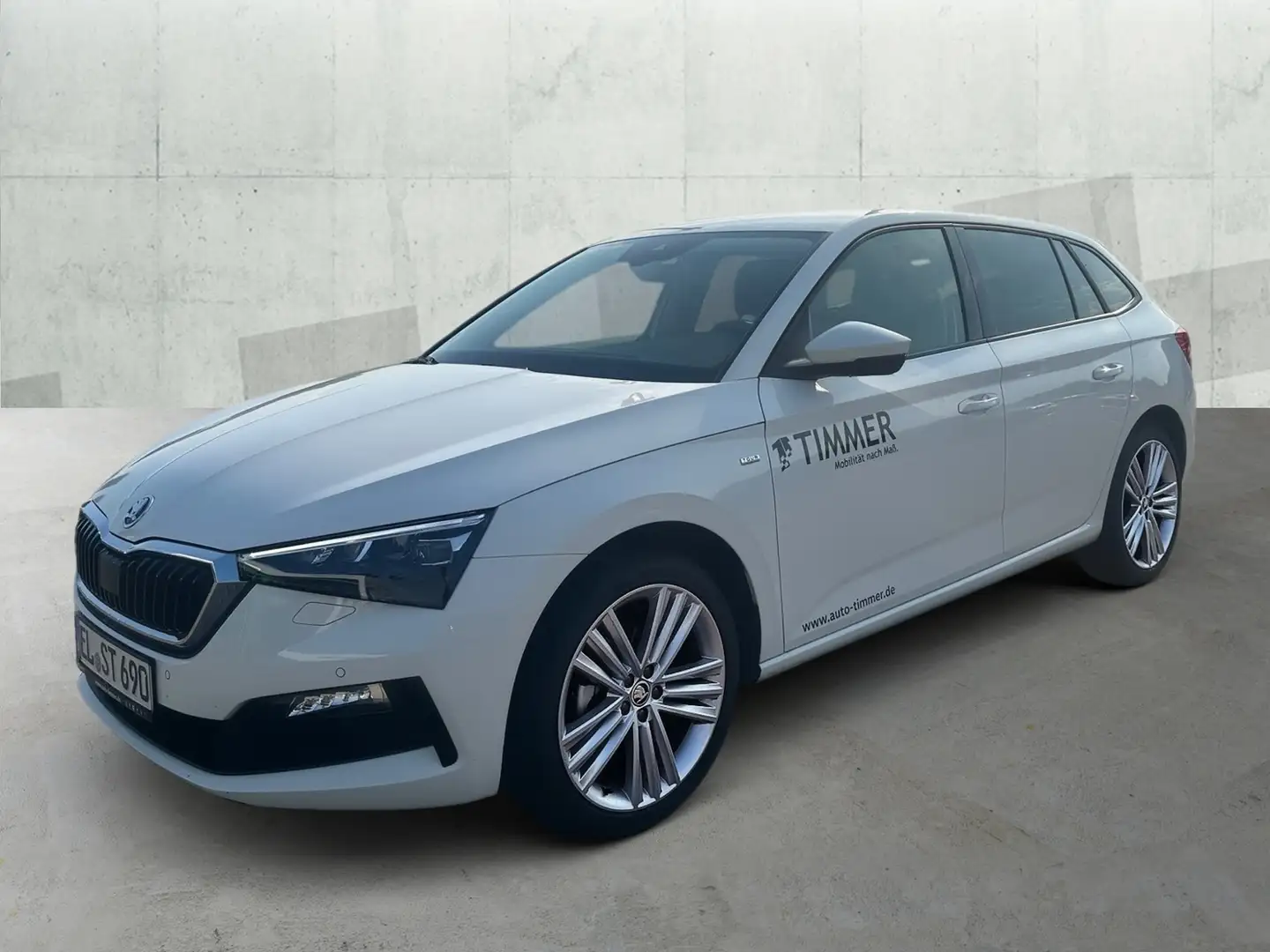 Skoda Scala 1.0 TSI Tour *LED*PDC*ACC*ALUFELGEN*KLIMA* Weiß - 2