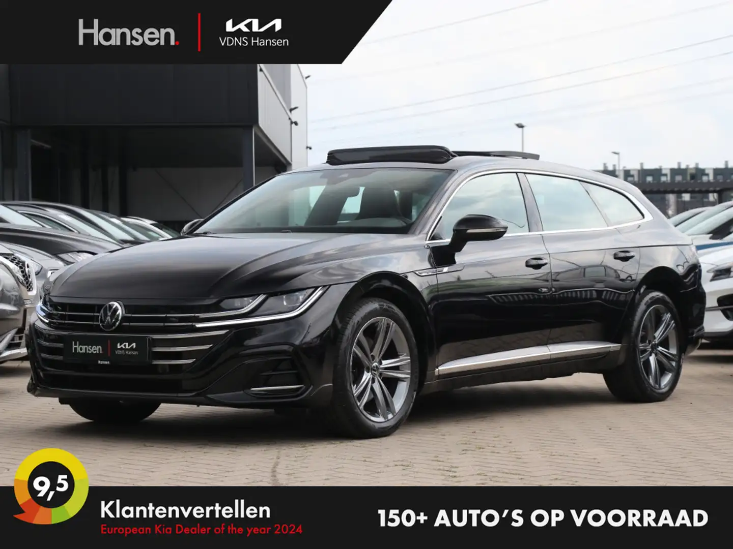 Volkswagen Arteon Shooting Brake 1.4 TSI eHybrid R-Line Business+ I Zwart - 1