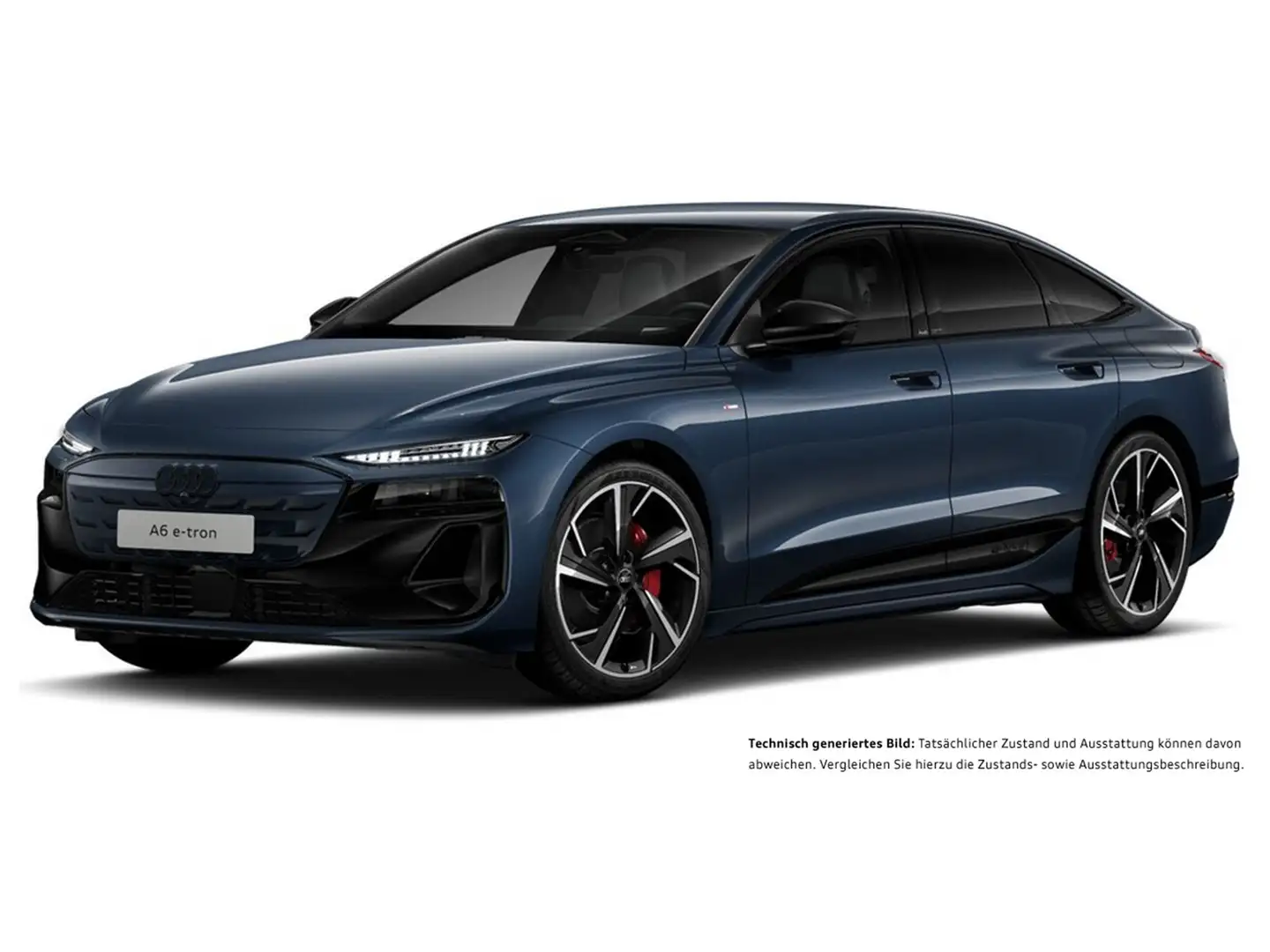 Audi A6 e-tron Sportback performance S LINE AHK LM21 Blau - 2