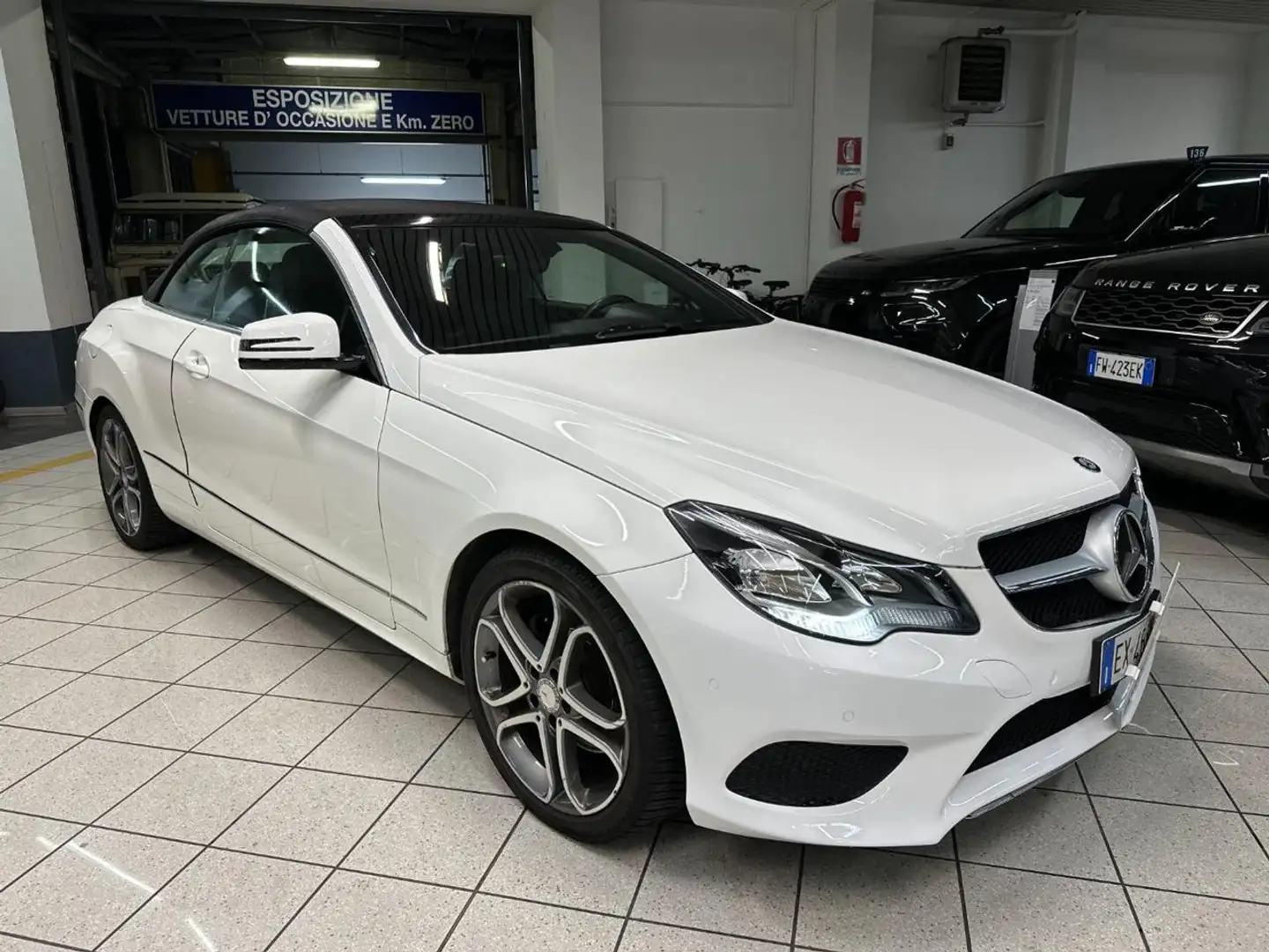 Mercedes-Benz E 220 CDI Cabrio Automatic Premium Bianco - 1