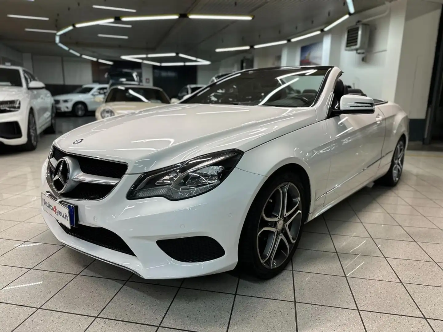 Mercedes-Benz E 220 CDI Cabrio Automatic Premium Bianco - 2