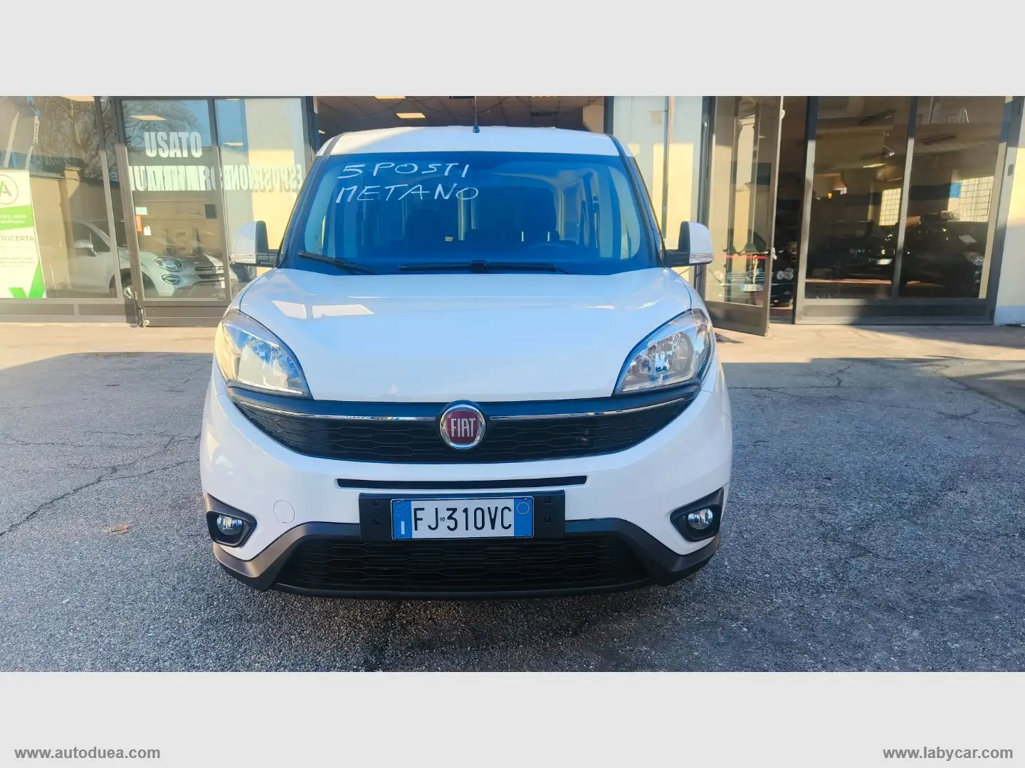 Fiat Doblo DOBLO 5 POSTI 1.4 T-Jet N.P. Easy NO VINCOLI Blanc - 2