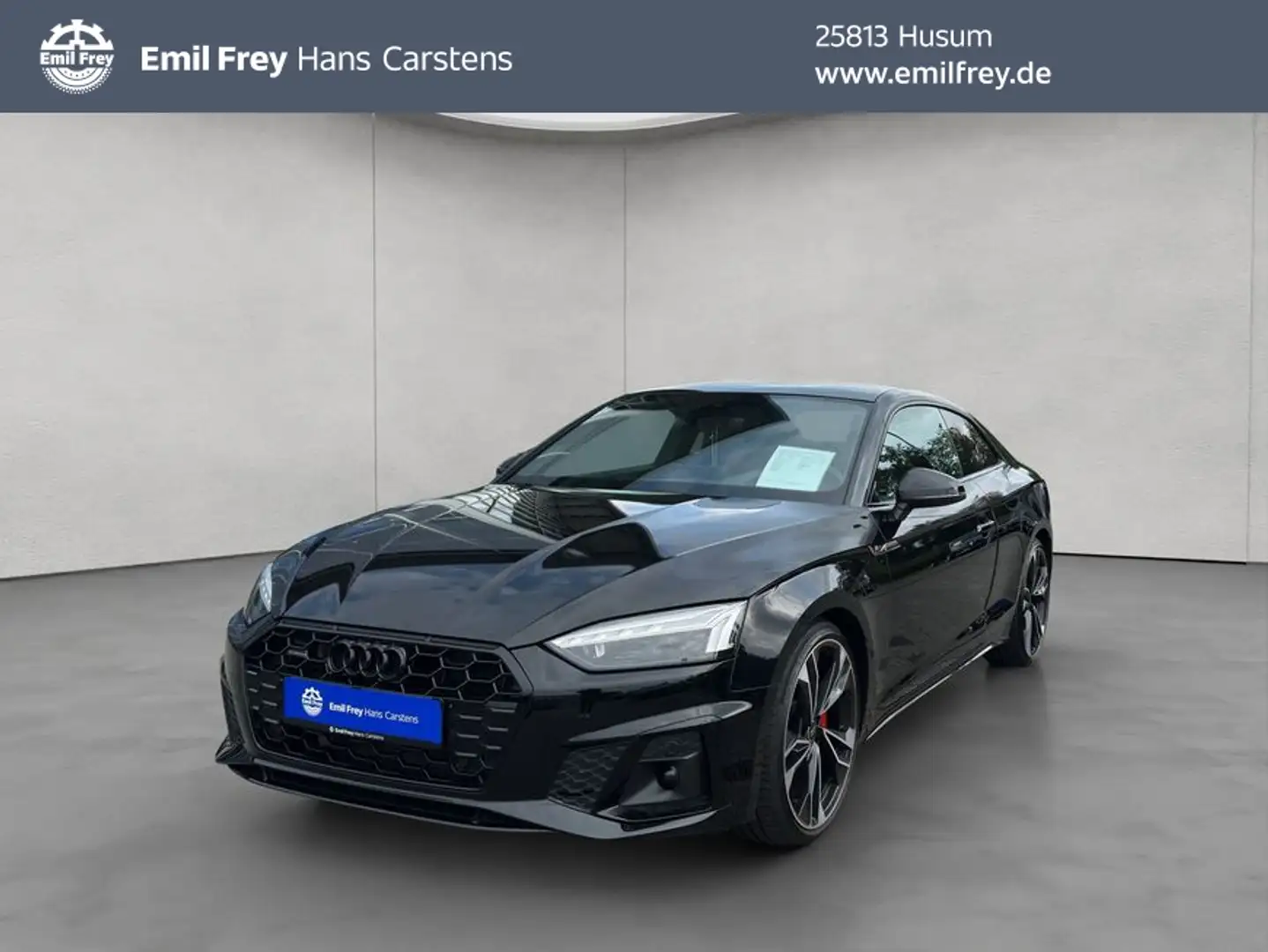 Audi A5 Coupe 40 TDI quattro S tronic S line Pano Schwarz - 1