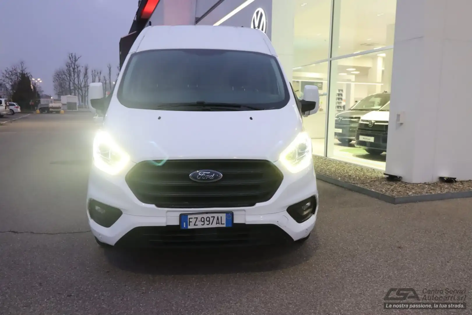 Ford Transit Custom Transit Custom 280 2.0 TDCi 130 MHEV PC Furgone T Blanc - 2