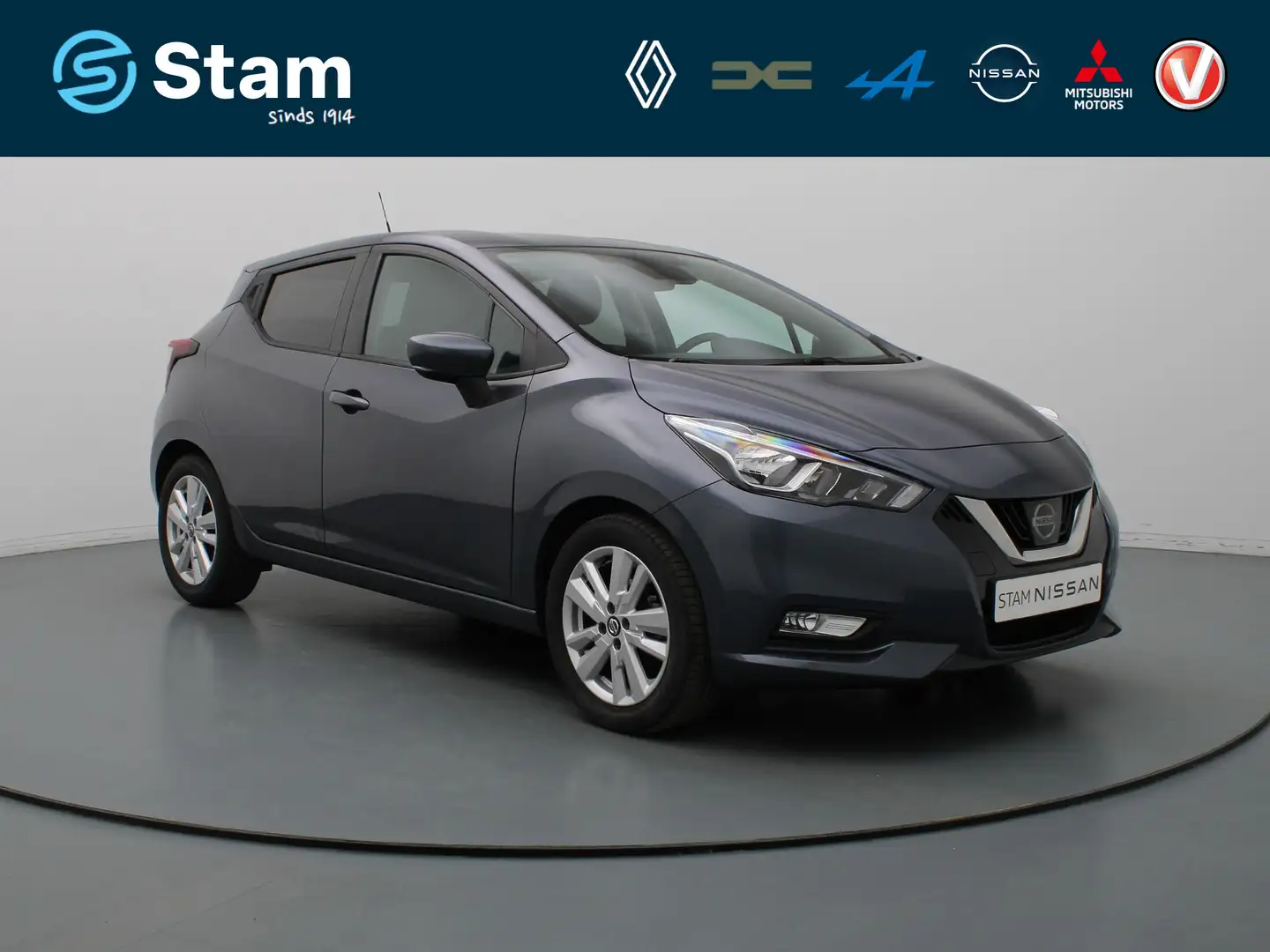 Nissan Micra 100pk IG-T N-Connecta Airco | Cruise | Parkeersens Gris - 1