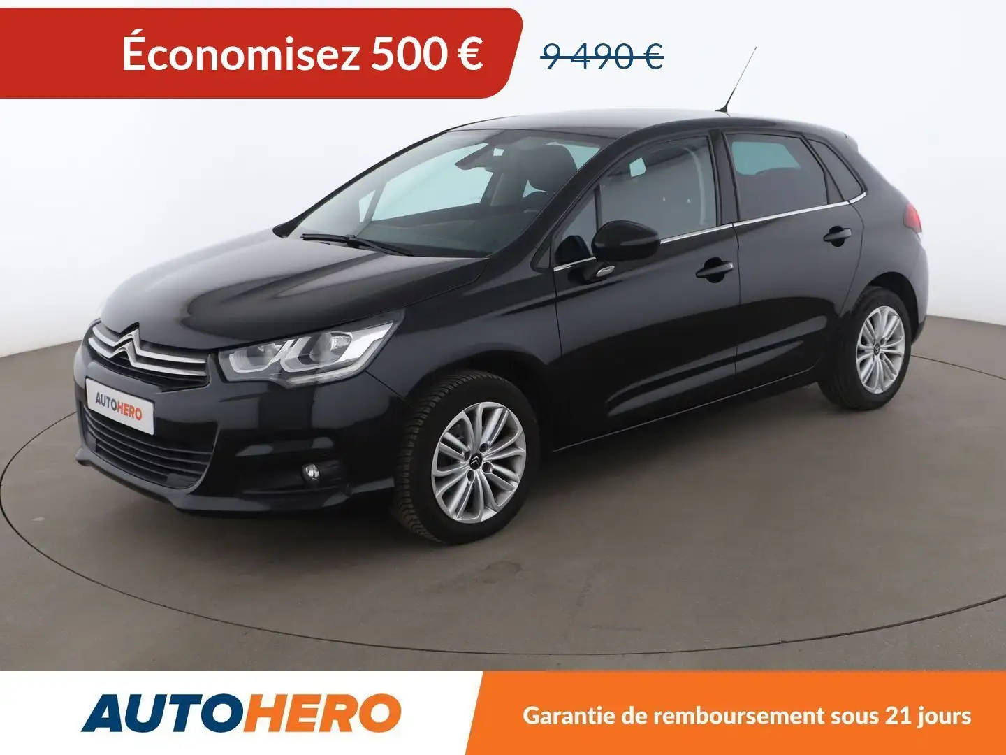 Citroen C4 1.6 Blue-HDi Millenium Business Noir - 1