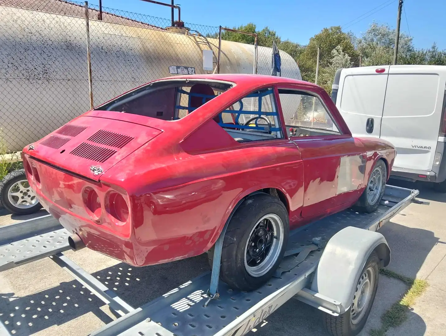 Fiat 850 Sport coupé Rot - 2
