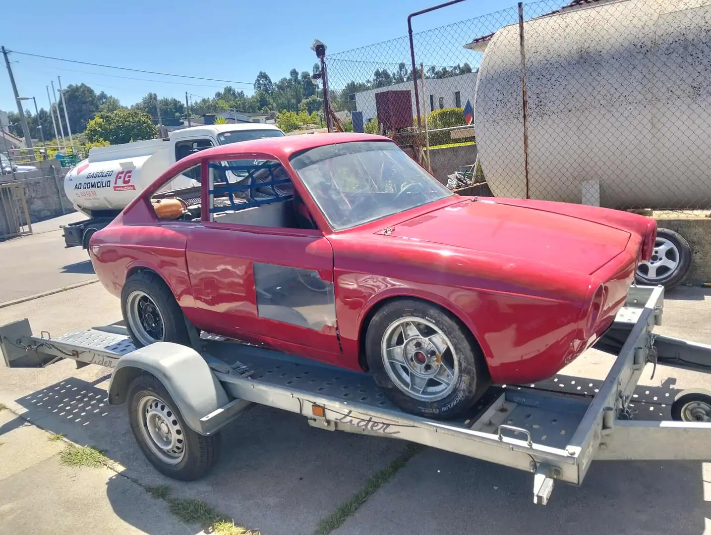 Fiat 850 Sport coupé Rot - 1