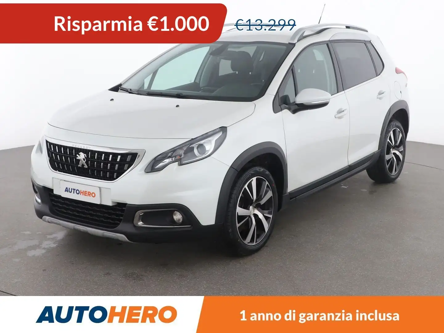 Peugeot 2008 1.5 Blue-HDi Allure 120 CV EAT6 Bianco - 1