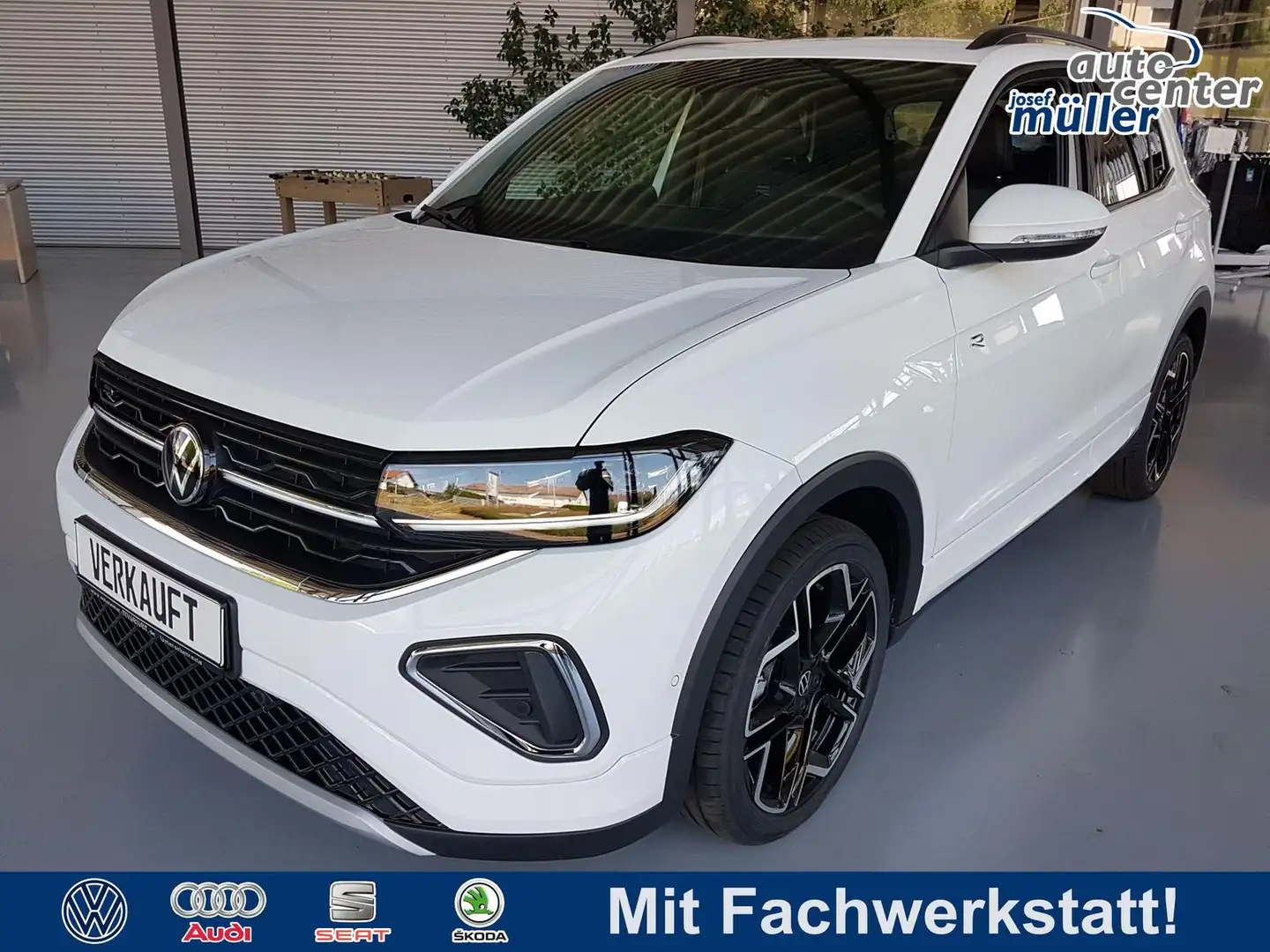 Volkswagen T-Cross R-Line 1,5 TSI DSG 1,5 TSI R-Line DSG Wit - 1