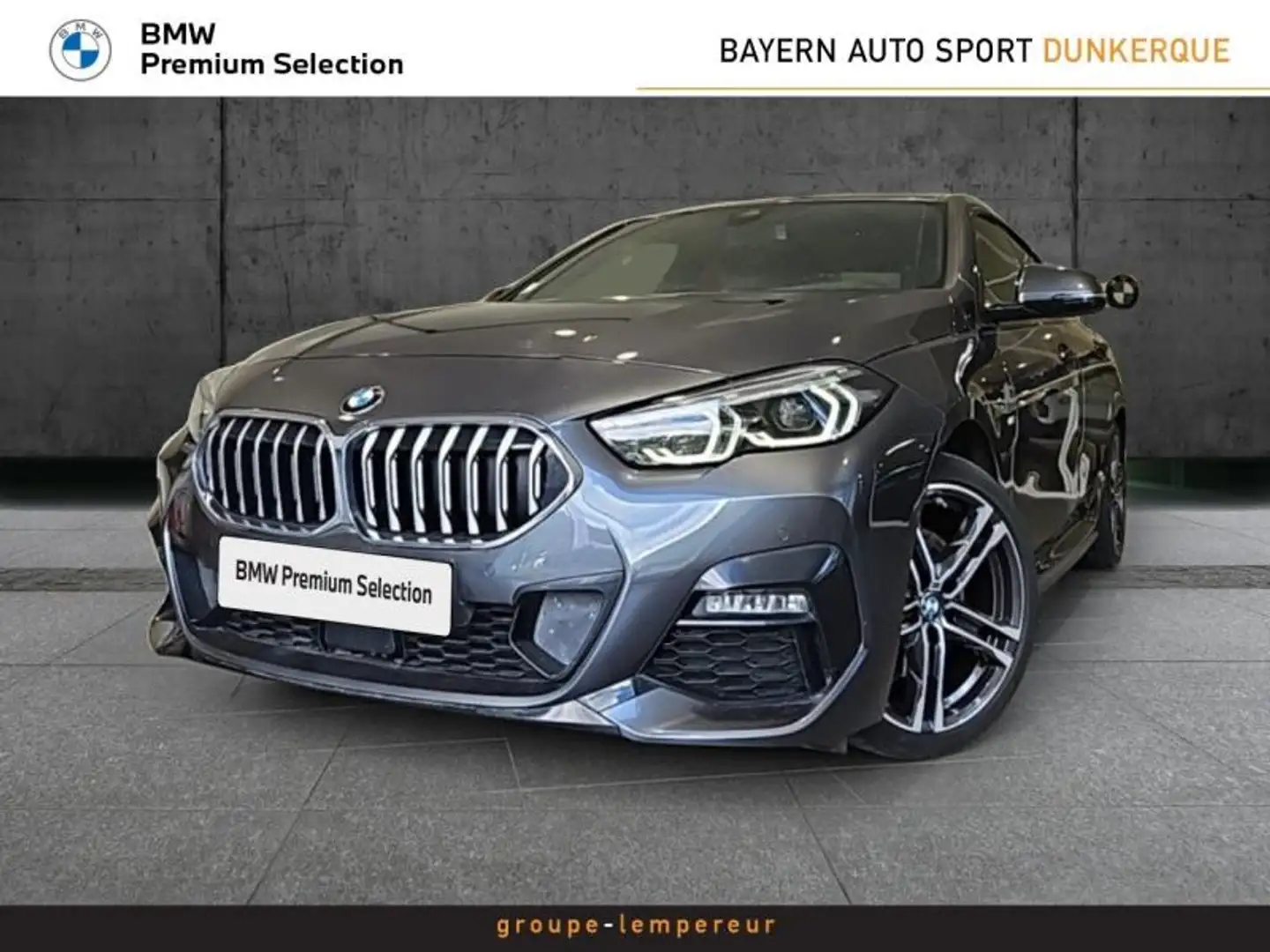 BMW 218 218i 136ch M Sport Gris - 1