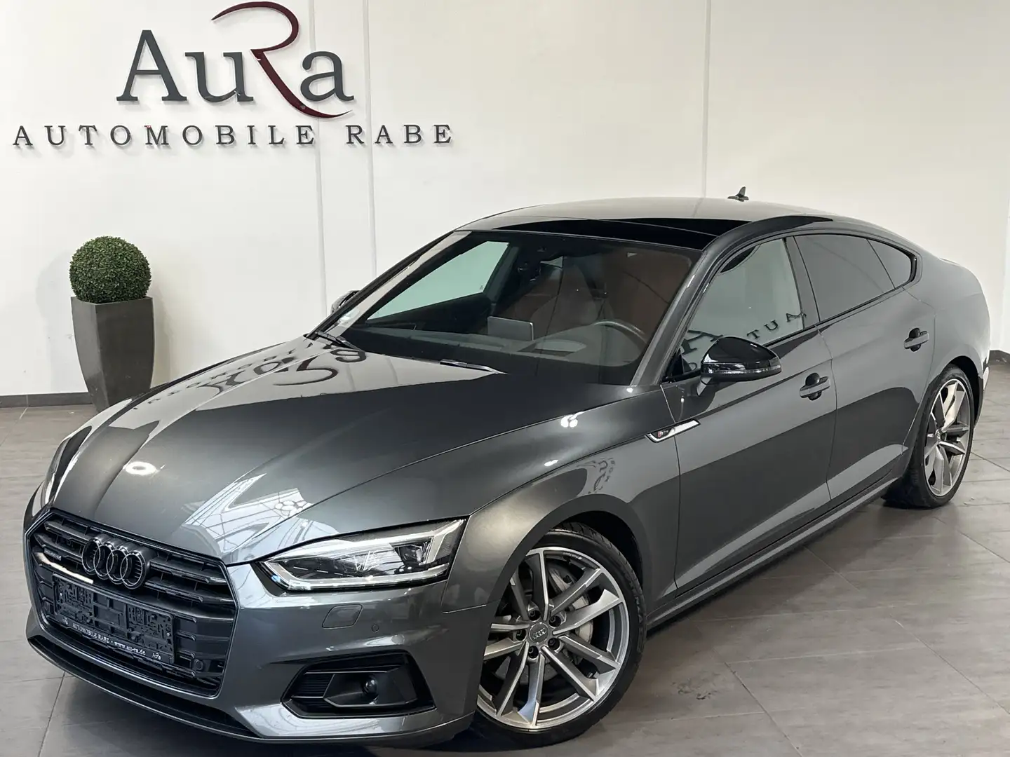 Audi A5 SpB 50 TDI Qu S-Line NAV+LED+AHK+PANO+ACC+KAM Grey - 1