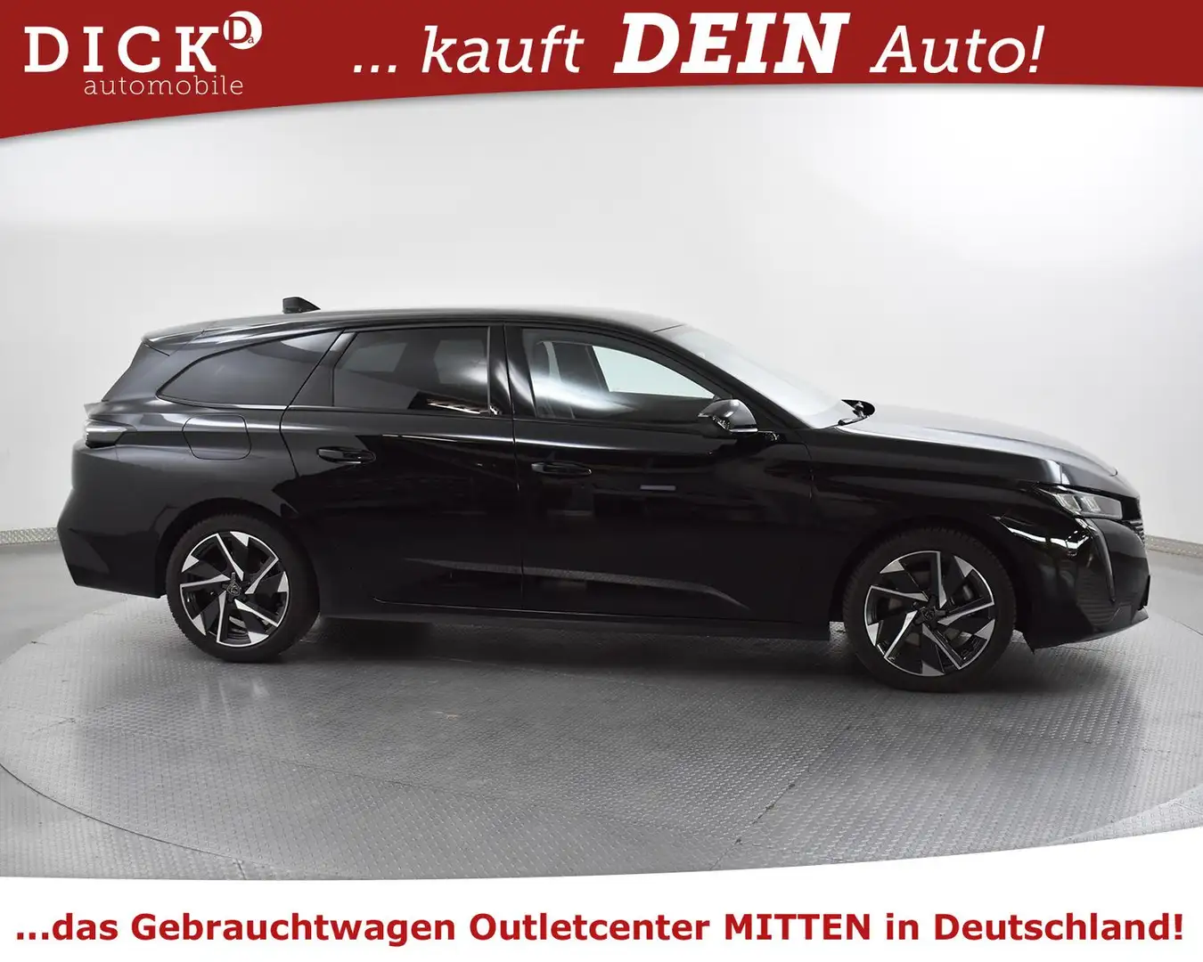 Peugeot 308 SW 1.5d Allure Pack VIRTU+360+NAVI+LEDER+LED Noir - 2
