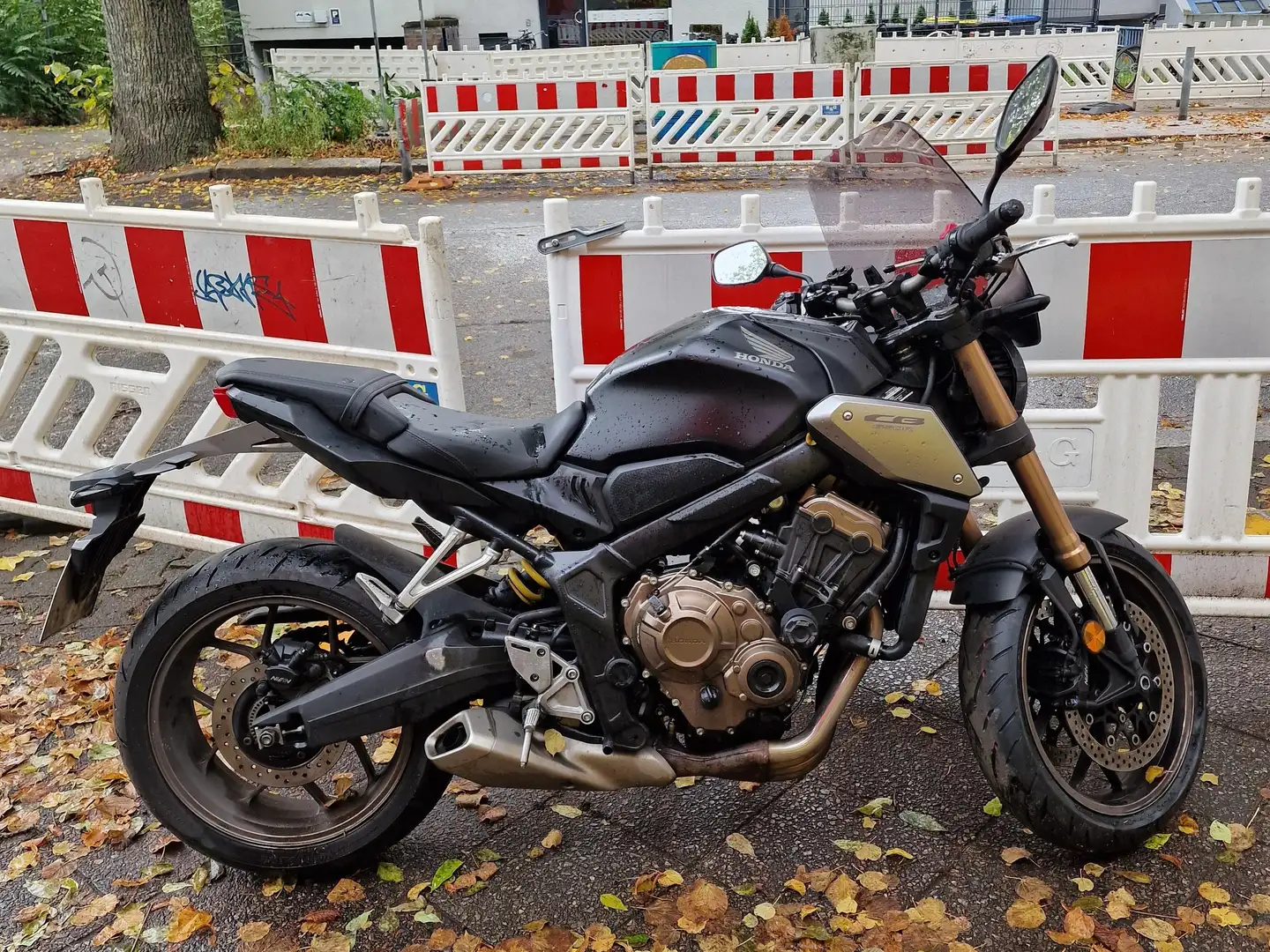 Honda CB 650 CB650RA Negro - 1