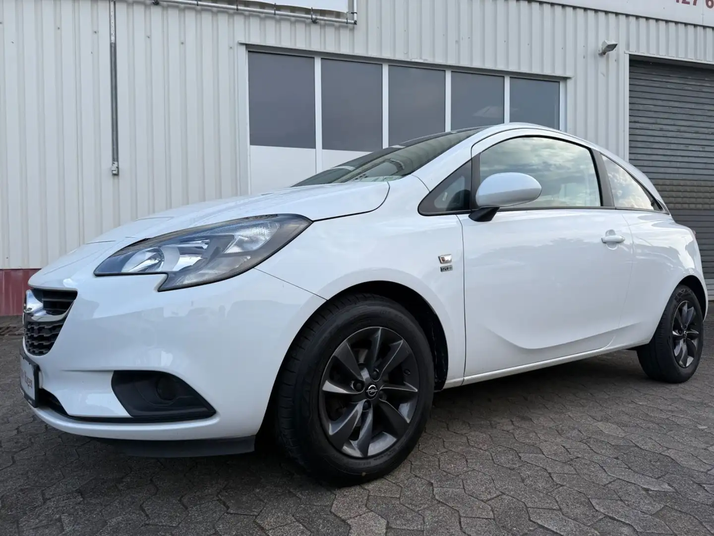 Opel Corsa E 1,4 66kW 90PS 120 Jahre/PDC/SHZ/CarPlay Blanc - 2