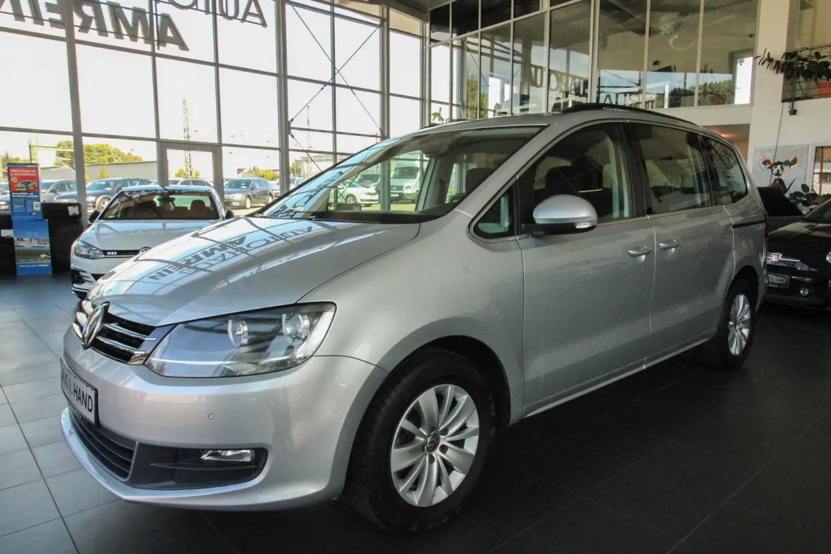 Volkswagen Sharan 2.0 TDI Comfortline/Pano/Navi/Kamera Argent - 1