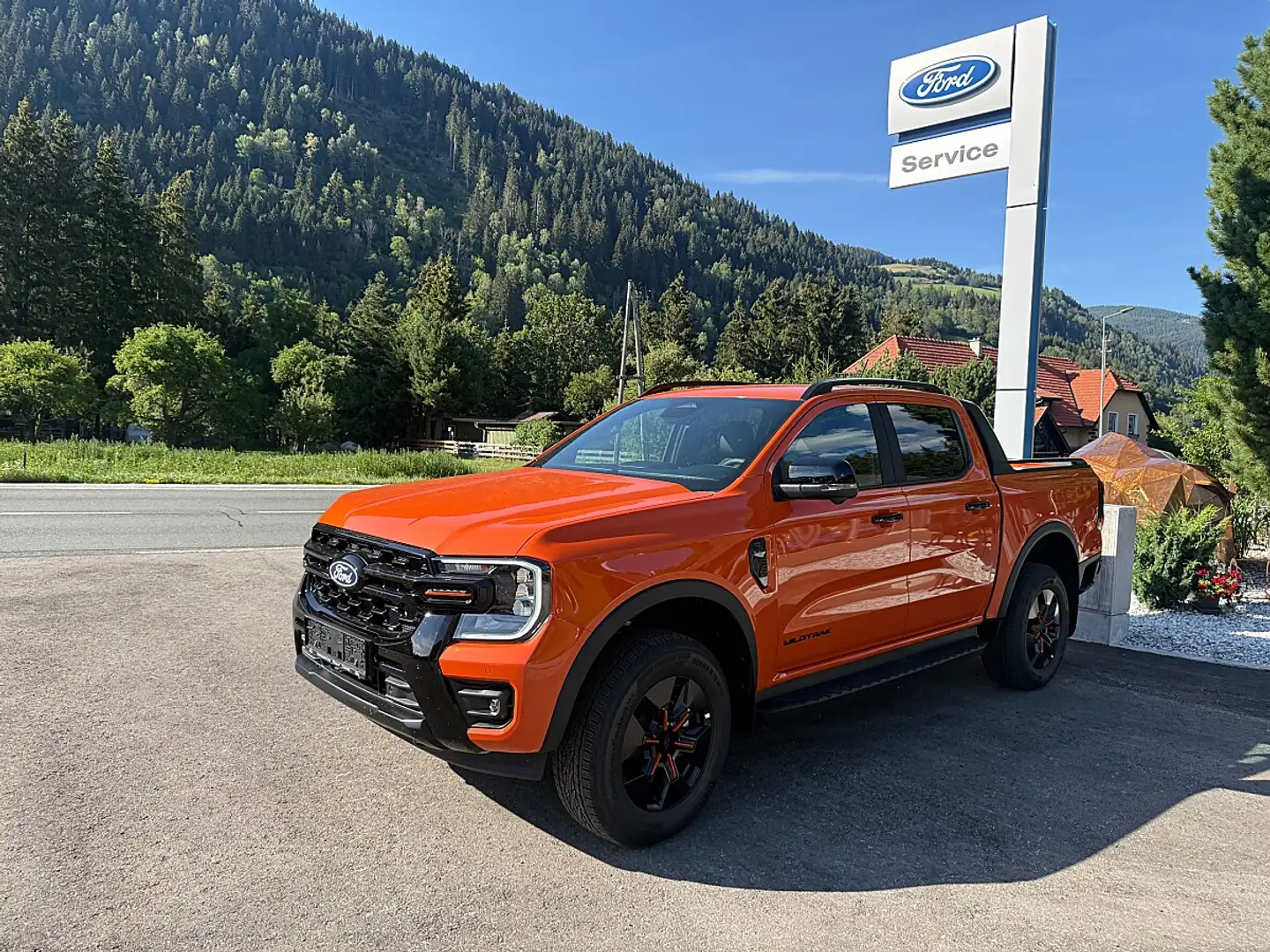 Ford Ranger Ranger Doppelkabine Wildtrak e-4WD 2.3 EcoBoost... Orange - 1