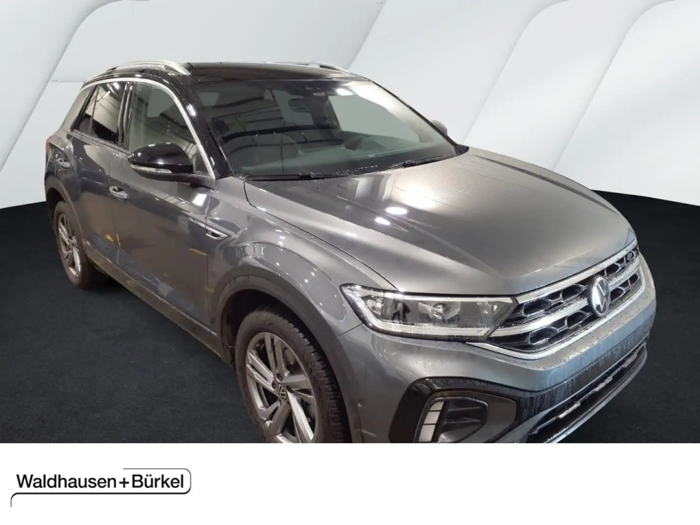 Volkswagen T-Roc 1.5 TSI DSG R-Line Klima Navi Rückfahrkamera Grau - 1
