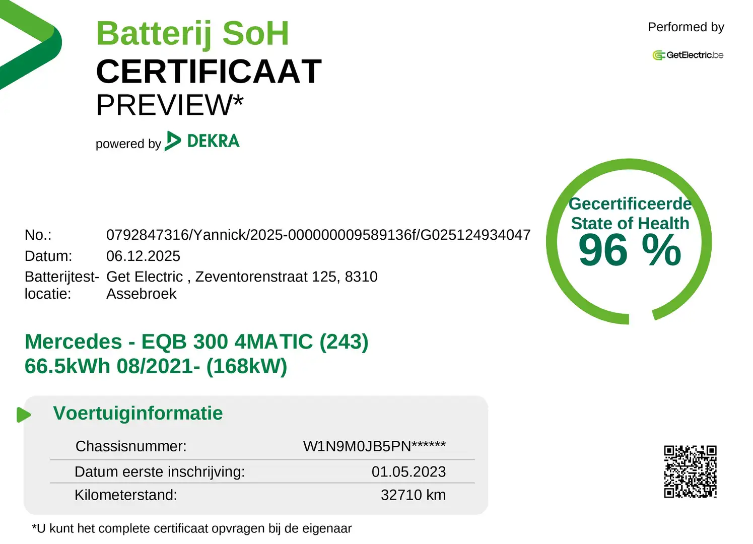 Mercedes-Benz EQB 300 EQB 300 4Matic Progressive *96% SoH batterijtest* Negru - 2