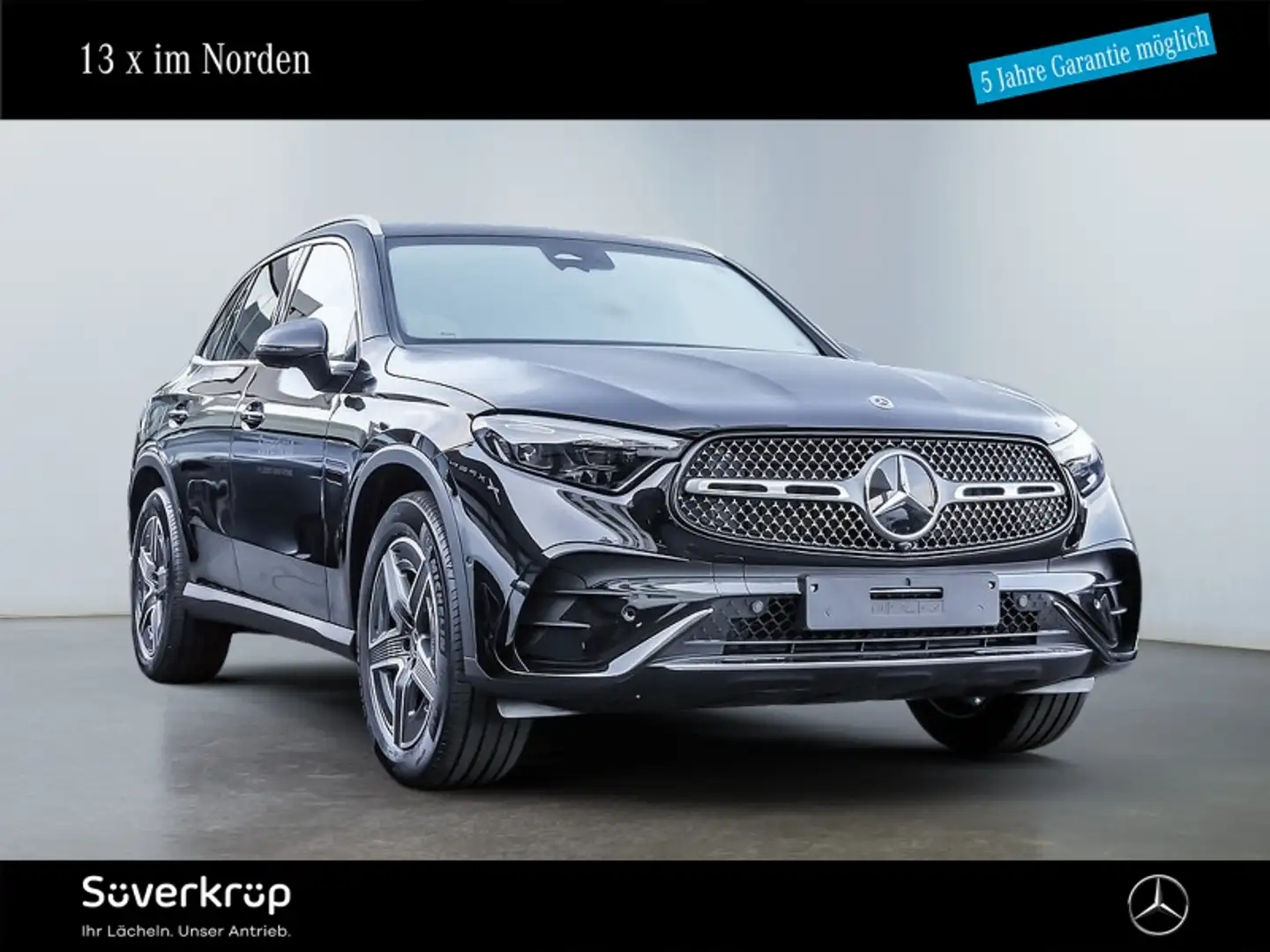 Mercedes-Benz GLC 220 d 4M AMG MEMO 360 AHK DISTR KAMERA SPUR Schwarz - 1