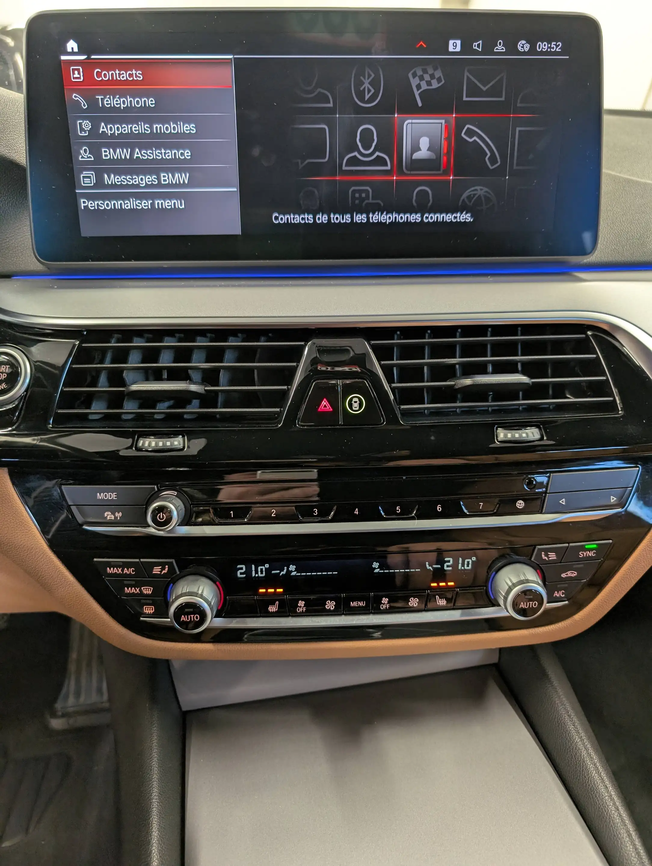 BMW 518 dA 150 Touring **CUIR SPORT-NAVI-CAMERA-DIGITAL** — photo 13