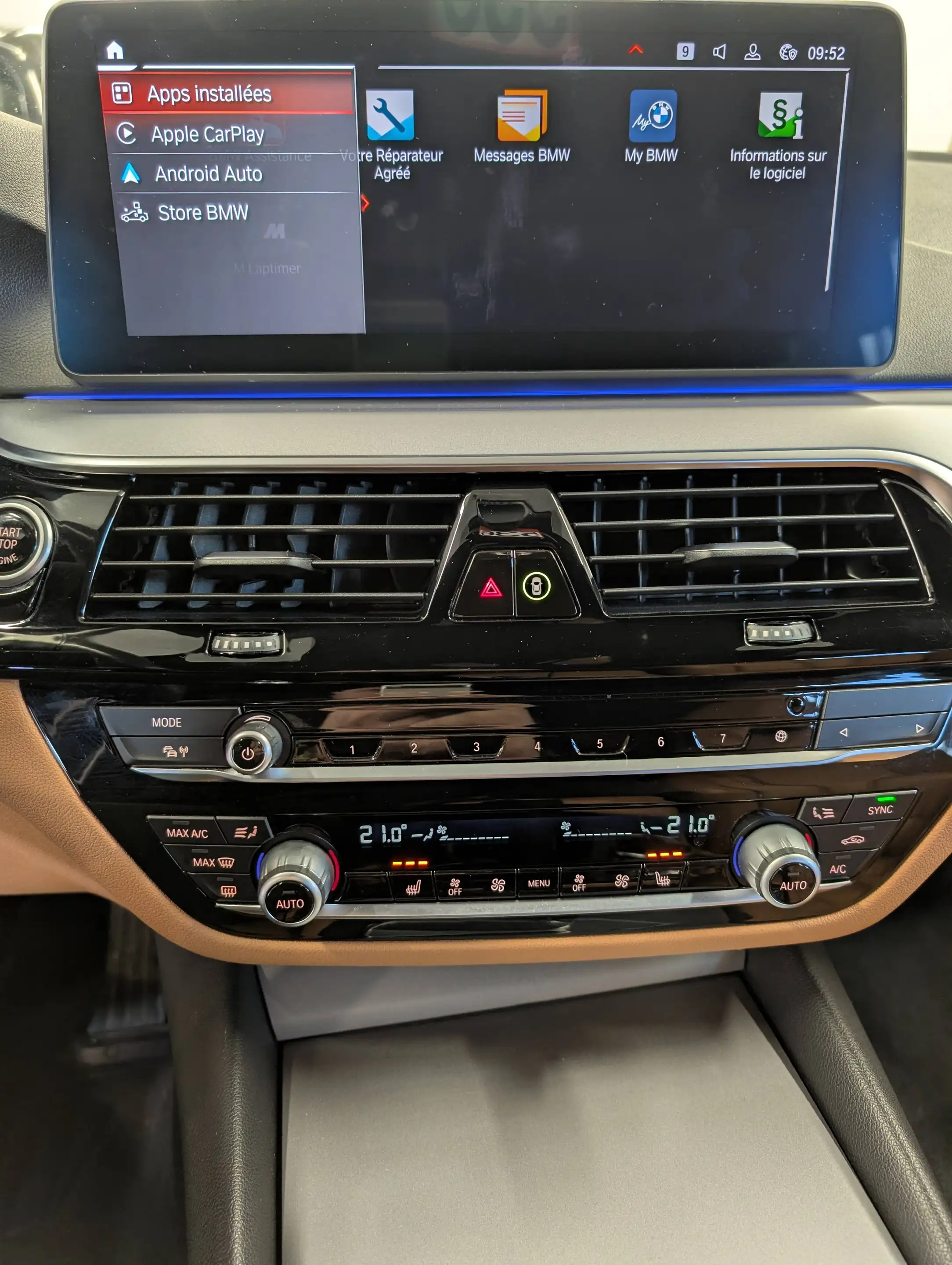 BMW 518 dA 150 Touring **CUIR SPORT-NAVI-CAMERA-DIGITAL** — photo 14