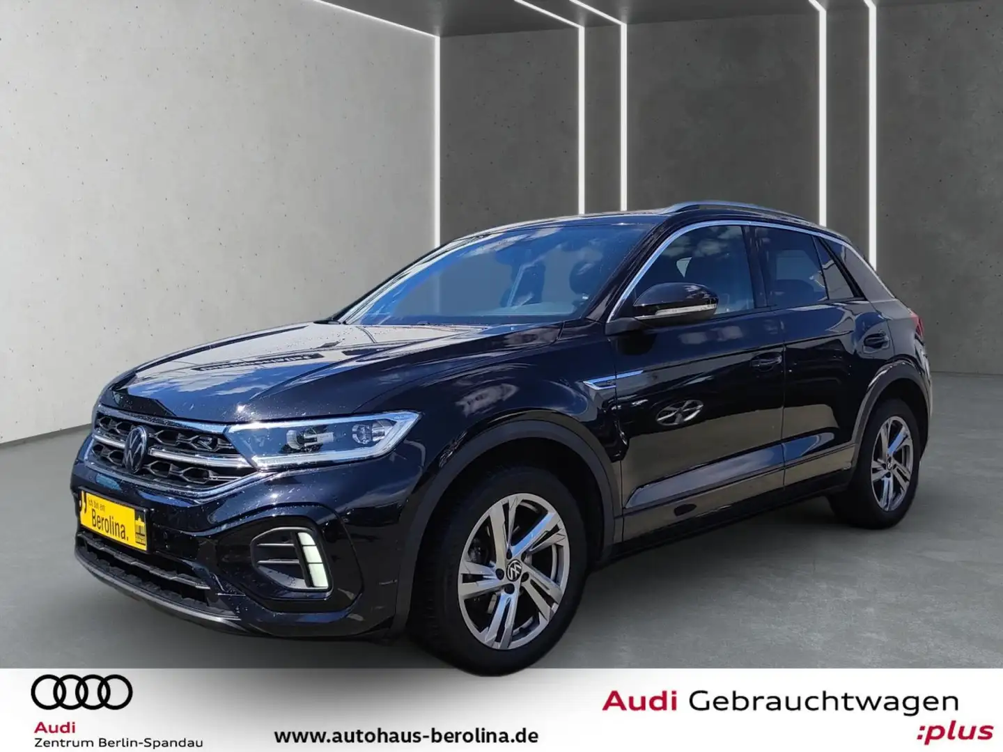 Volkswagen T-Roc 1.5 TSI  R-Line DSG *IQ-MATRIX*R-CAM*NAV* Schwarz - 2