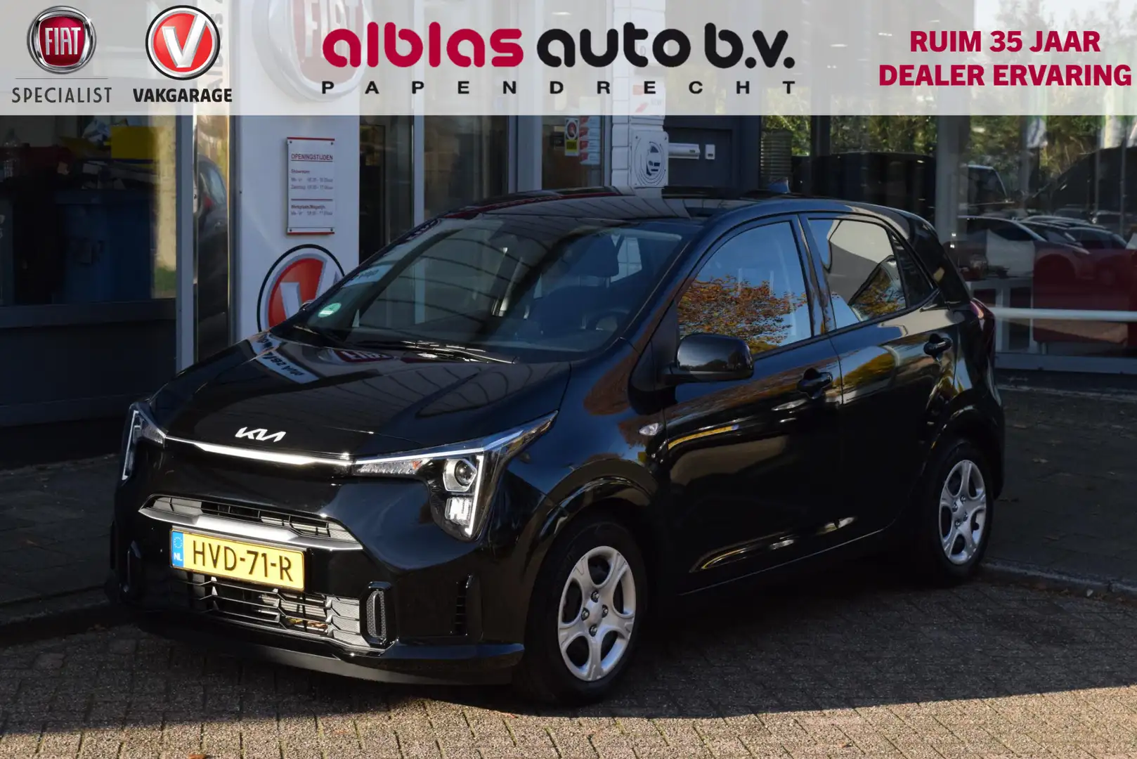 Kia Picanto 1.0 DPI DynamicLine|Als nieuw! Noir - 1