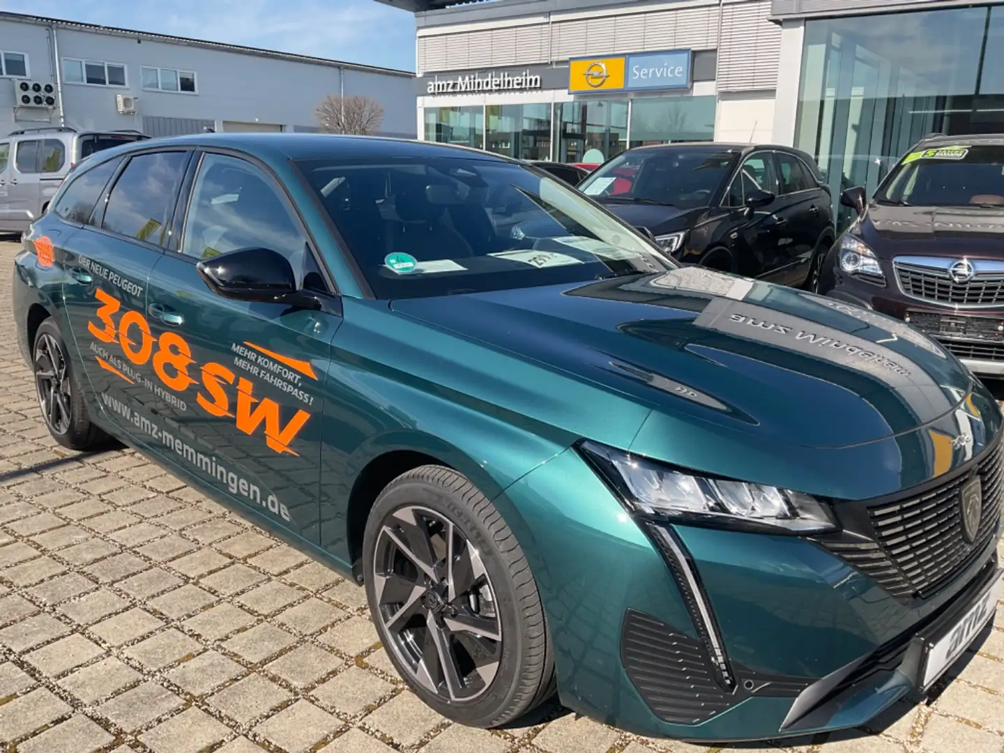 Peugeot 308 1.5 BlueHDi 130 SW Allure Mega Leasingrate Blau - 2