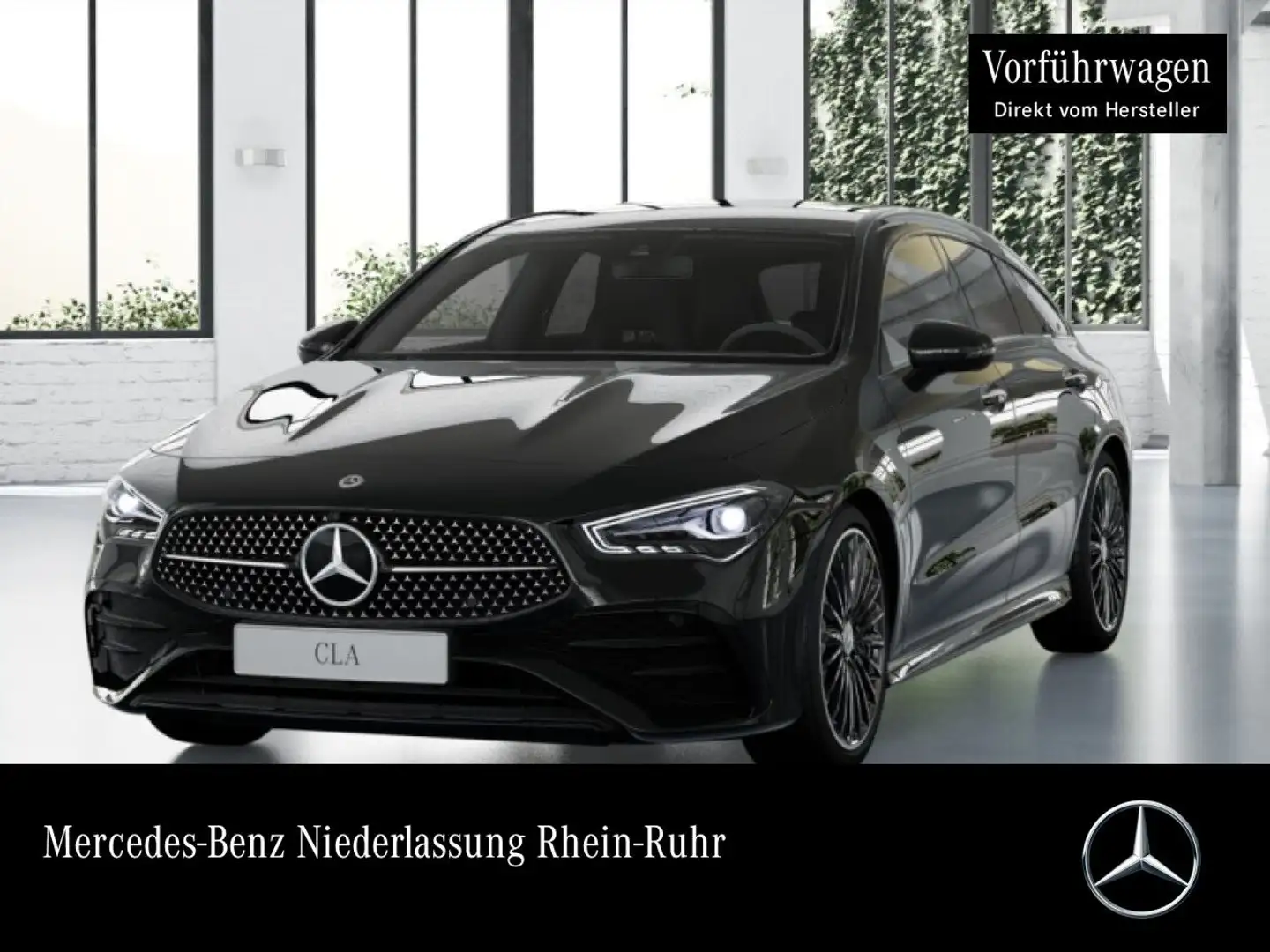 Mercedes-Benz CLA 200 AMG+NIGHT+360°+LED+STHZG+TOTW+KEYLESS+7G Schwarz - 1