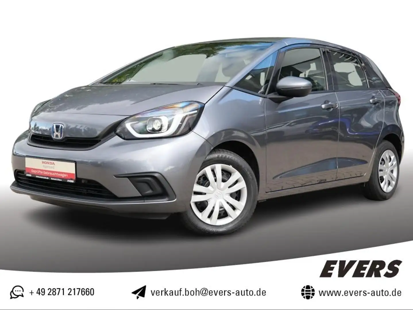 Honda Jazz 1.5 i-MMD HYBRID SHZ+ACC+MAGICSEATS+DAB Grau - 1
