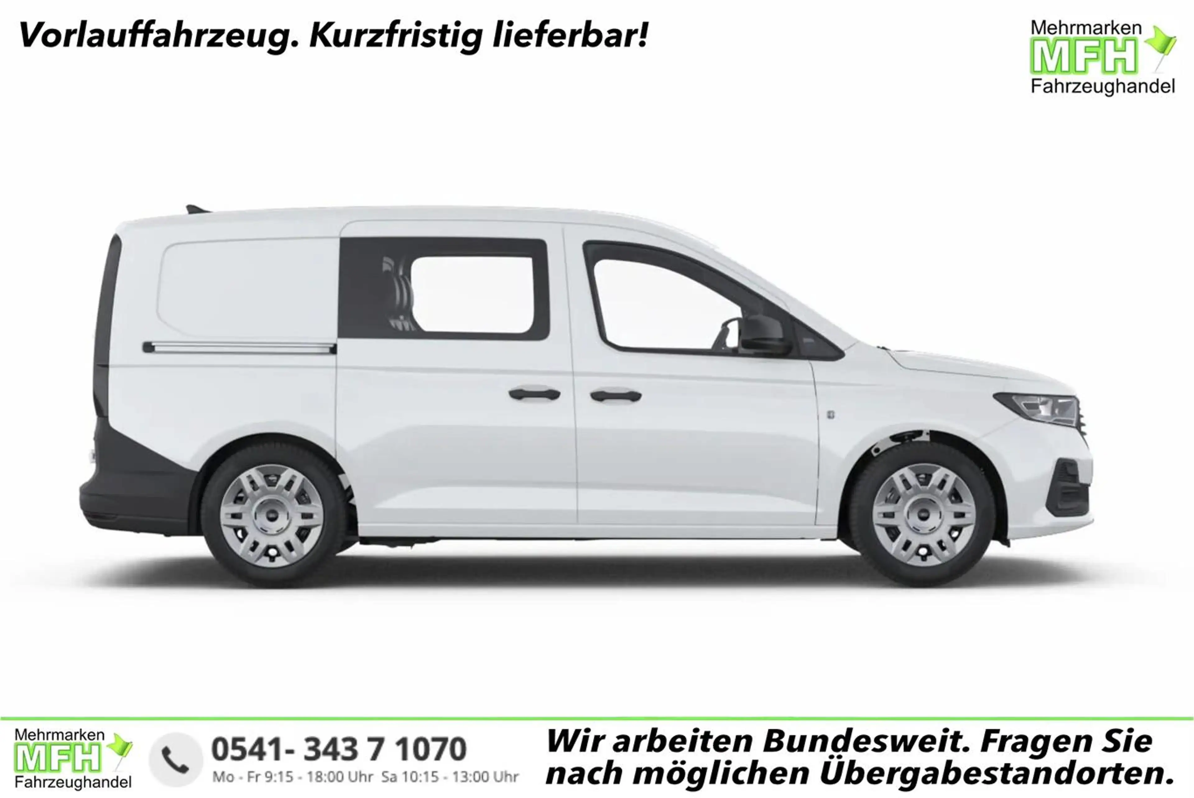 Ford Transit Connect Trend Flexcab L2 SHZ Nav Temp 75 kW (102 PS), S...