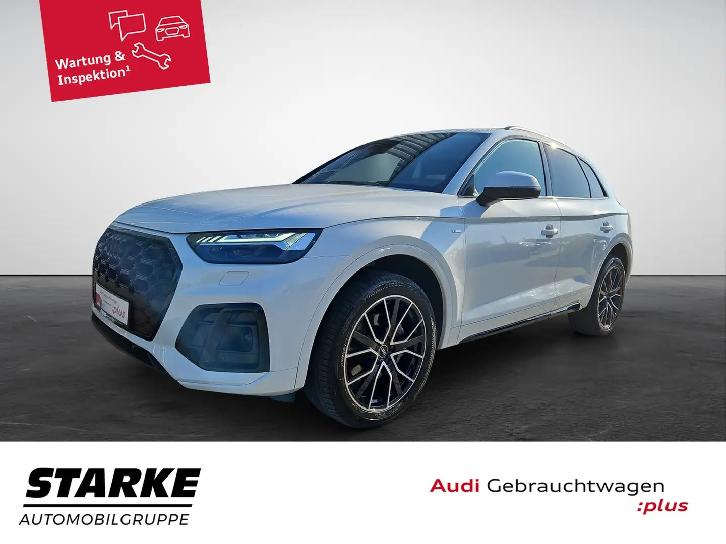 Audi Q5 40 TDI S tronic quattro S line NaviPlus Matrix ... Fehér - 2