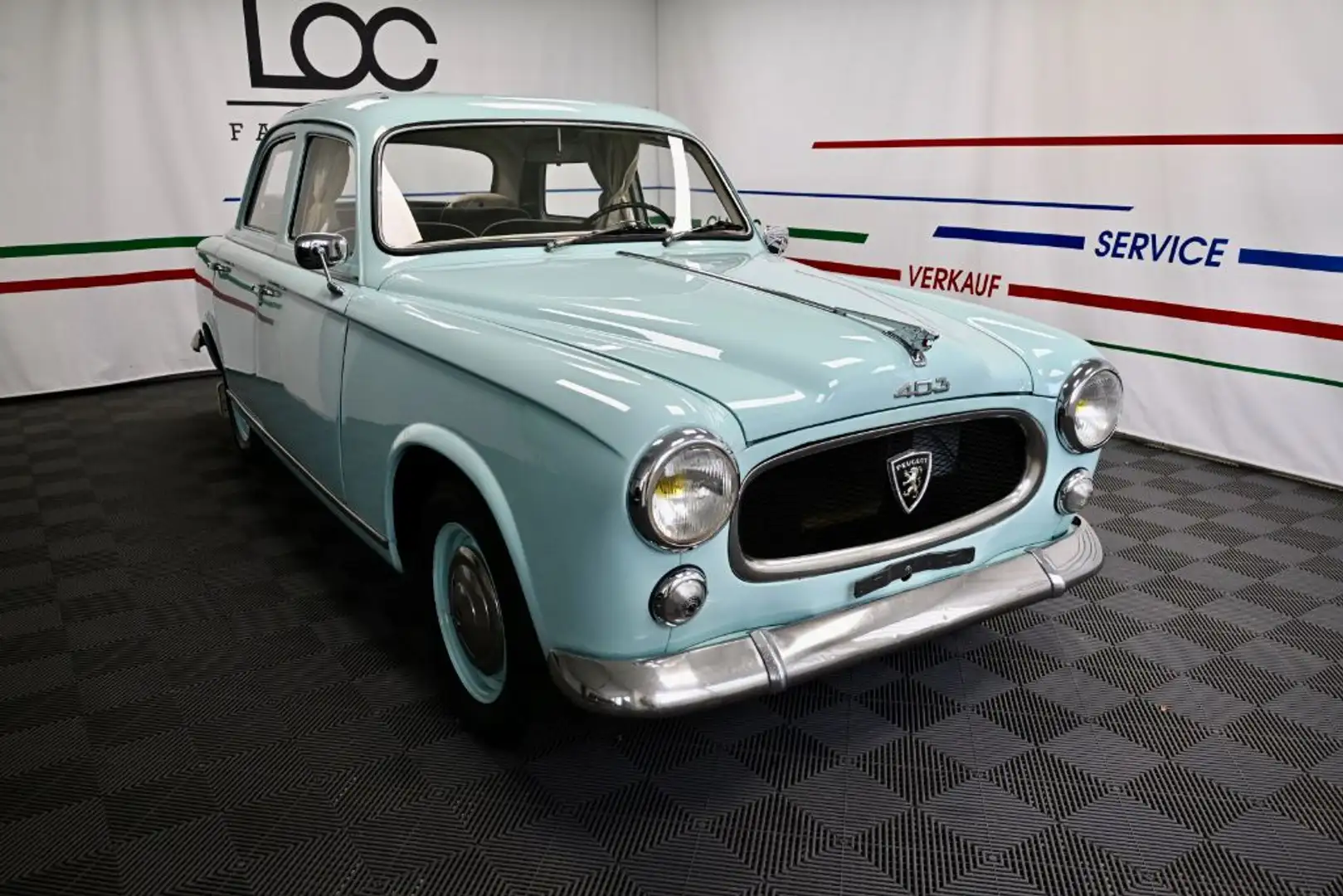 Peugeot 403-7 Bleu - 1