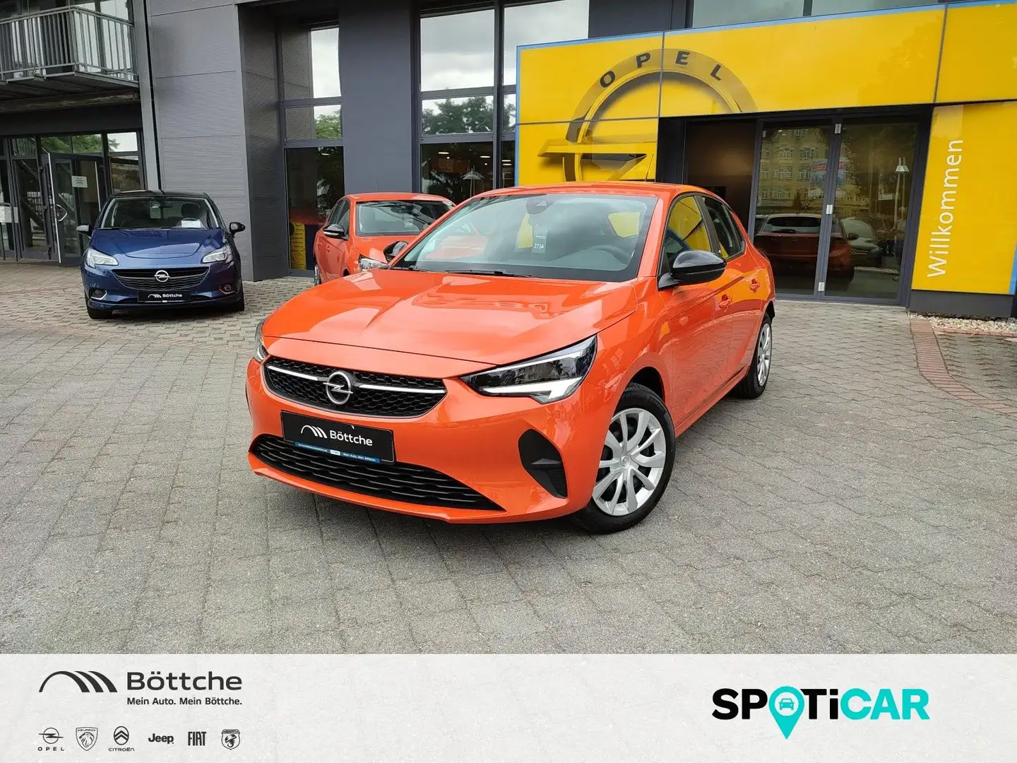 Opel Corsa e-Corsa Edition LED/DAB/PDC/Shz/Klimaauto/Assisten Orange - 1