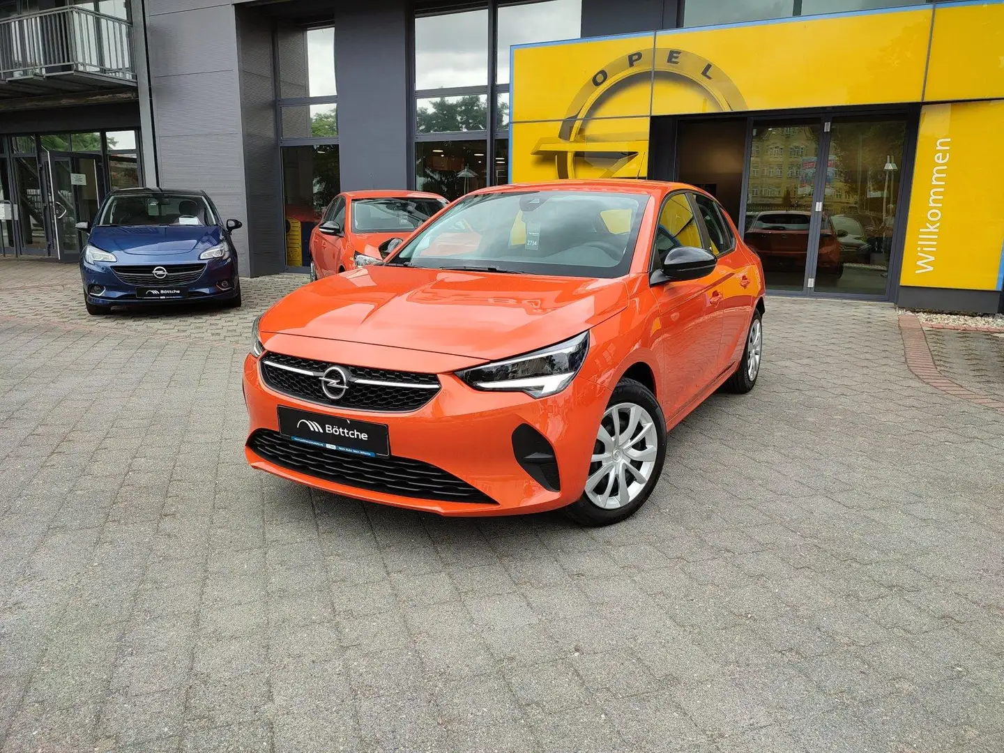 Opel Corsa e-Corsa Edition LED/DAB/PDC/Shz/Klimaauto/Assisten Orange - 2