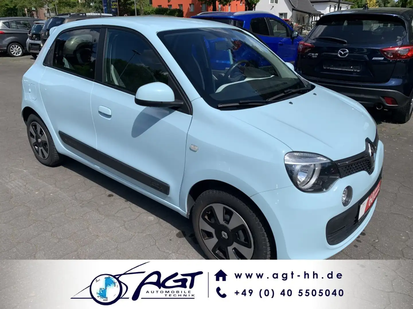 Renault Twingo Dynamique Klima USB Bluetooth Allwetter Blau - 1