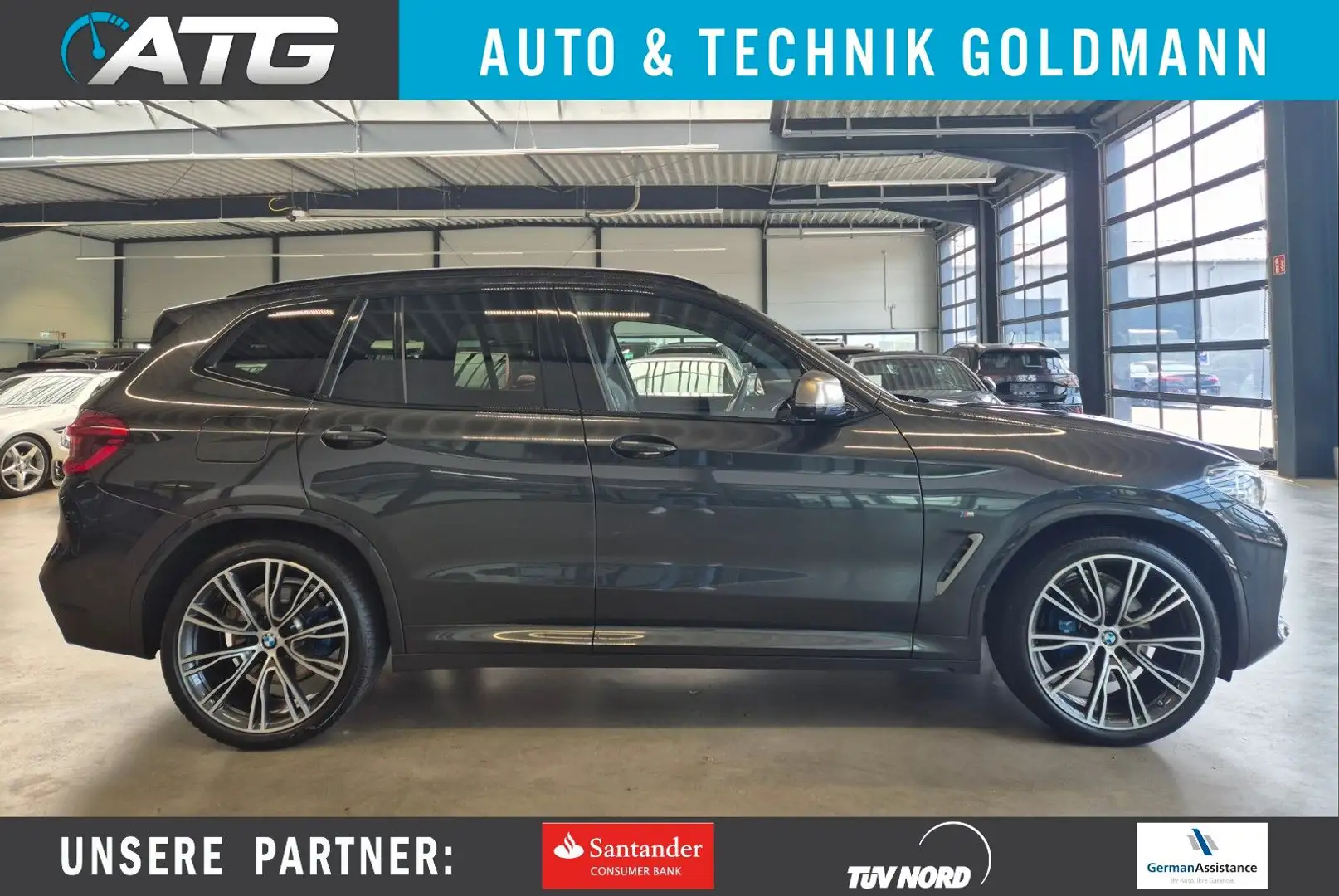 BMW X3 M40i M-SPORTSITZE PANO AHK STANDHZ H&K 360CAM Grau - 1