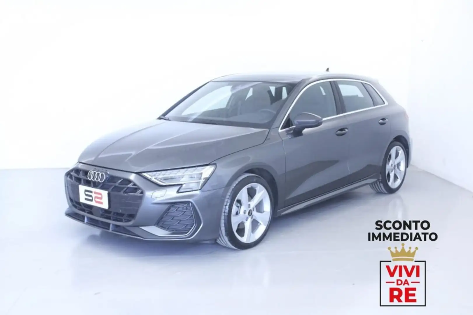 Audi A3 SPB 35 TDI S tronic S line *SCONTO IMMEDIATO* Grigio - 1