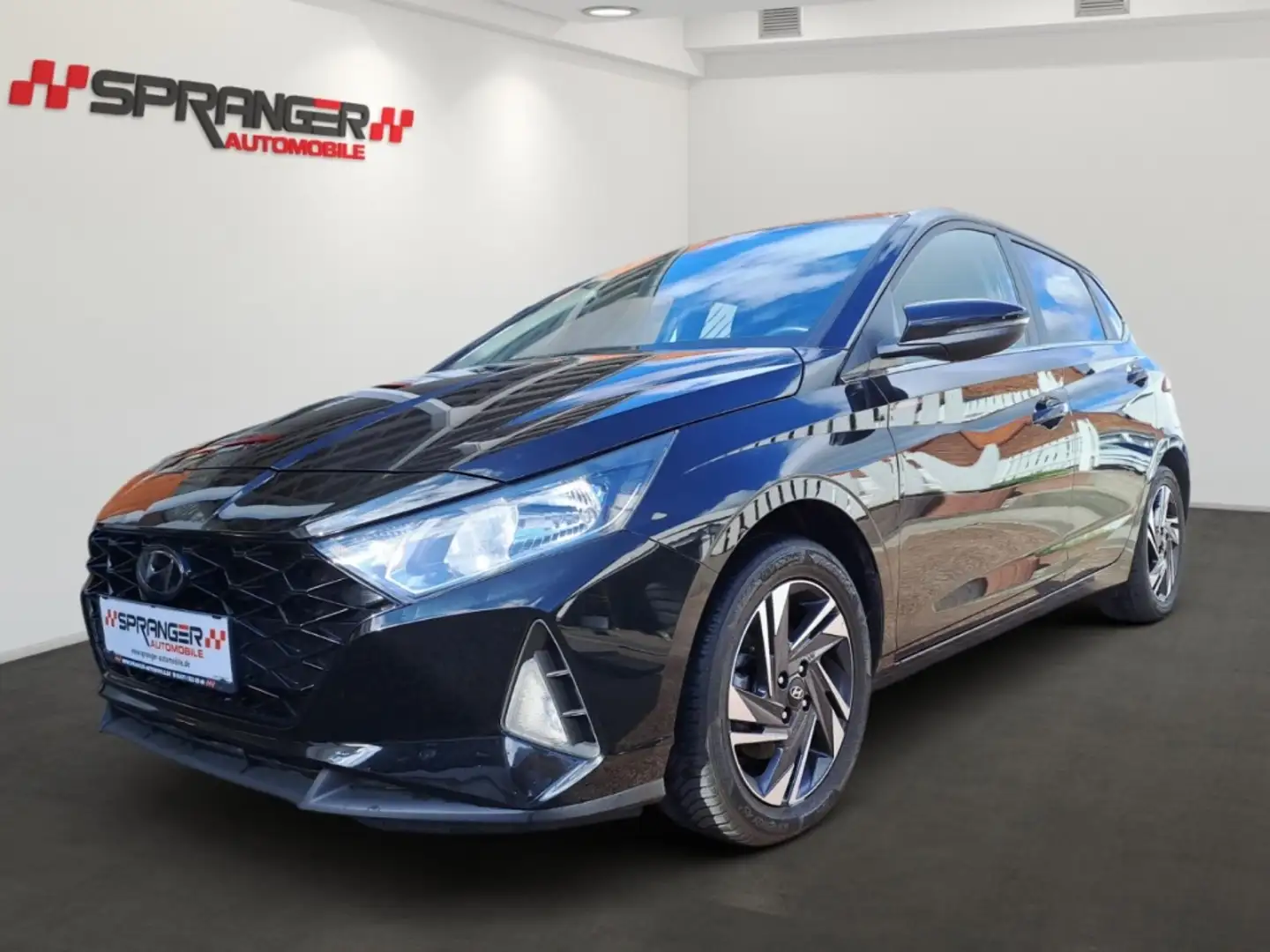 Hyundai i20 Trend 48V-Hybrid*DCT*LHZ*SHZ*R.Cam*PDC* Noir - 1