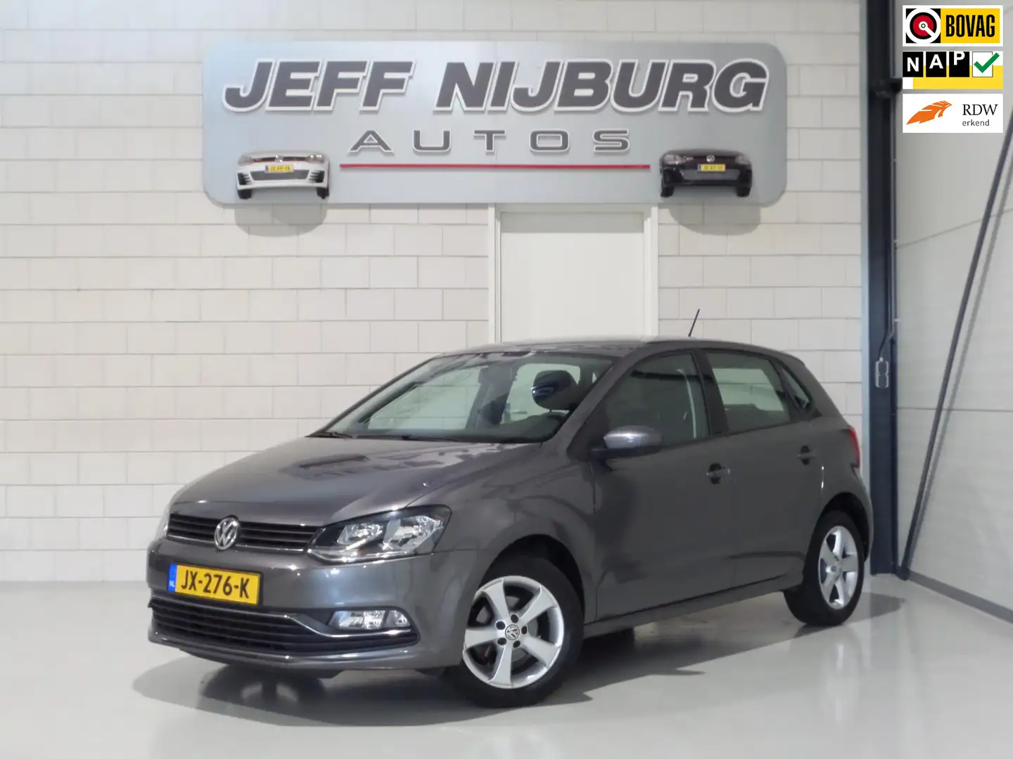 Volkswagen Polo 1.0 Comfortline Edition "Origineel NL!" Bluetooth Gris - 1