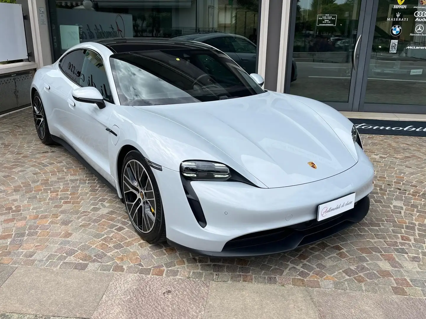 Porsche Taycan Performance Battery Plus 5 POSTI-Tetto-Nazionale! Grigio - 1
