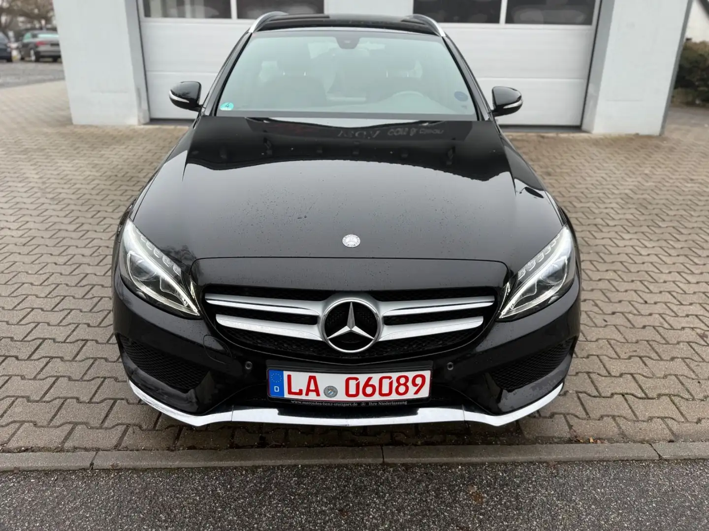 Mercedes-Benz C 250 d T-Modell I AMG I Burnester I Garantie Schwarz - 2