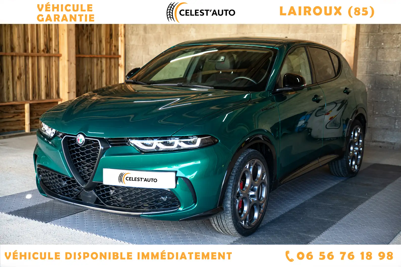 Alfa Romeo Tonale 1.5 Hybrid 130 ch TCT7 Edizione Special Vert - 1