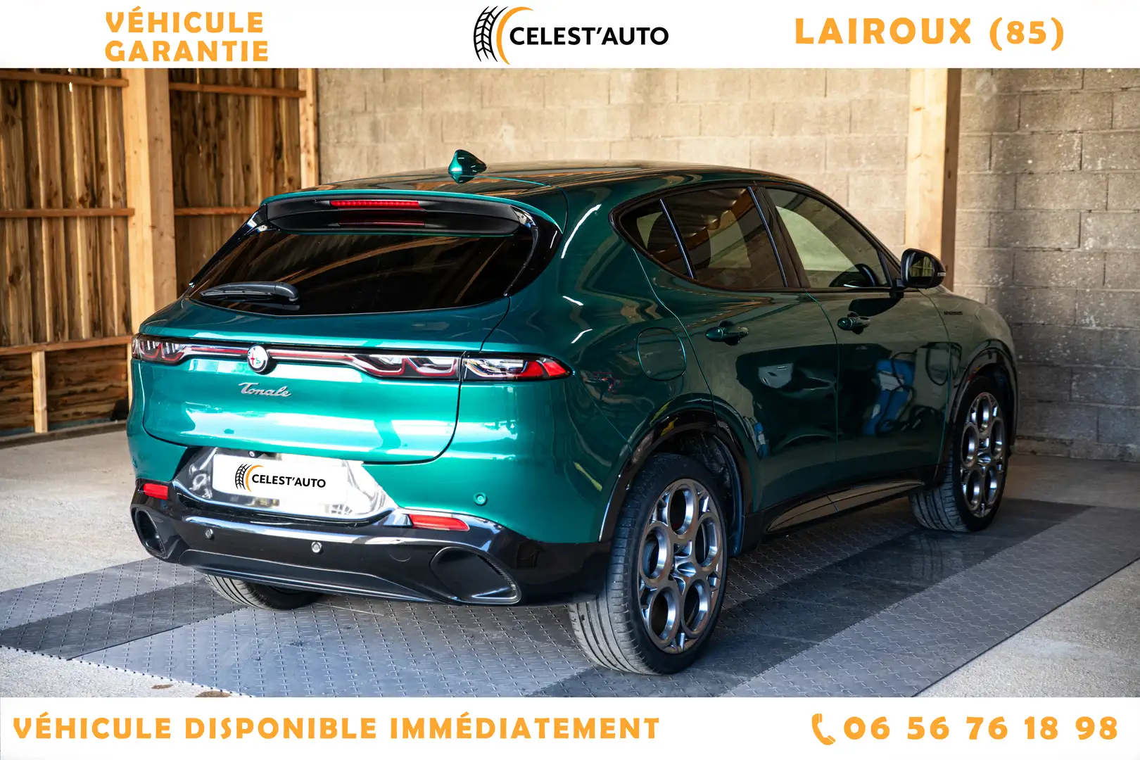 Alfa Romeo Tonale 1.5 Hybrid 130 ch TCT7 Edizione Special Vert - 2